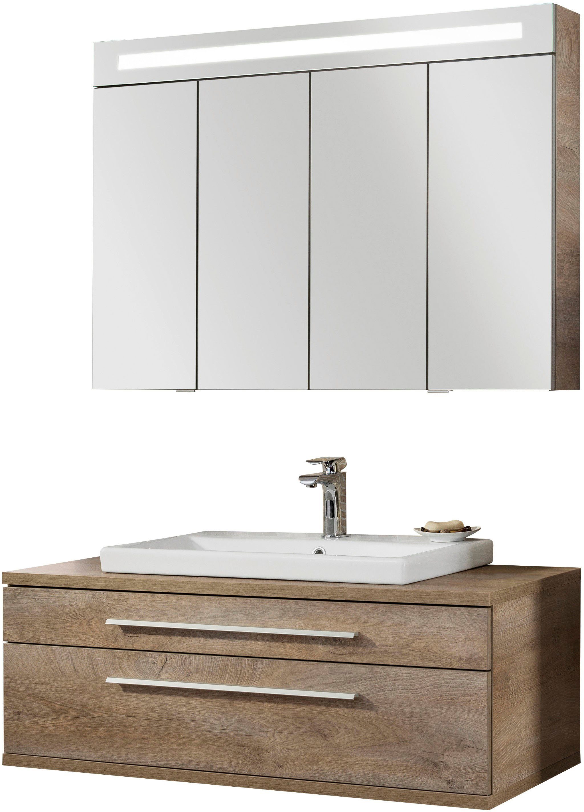 FACKELMANN Waschtisch Waschplatz-Set STANFORD, 3-teilig