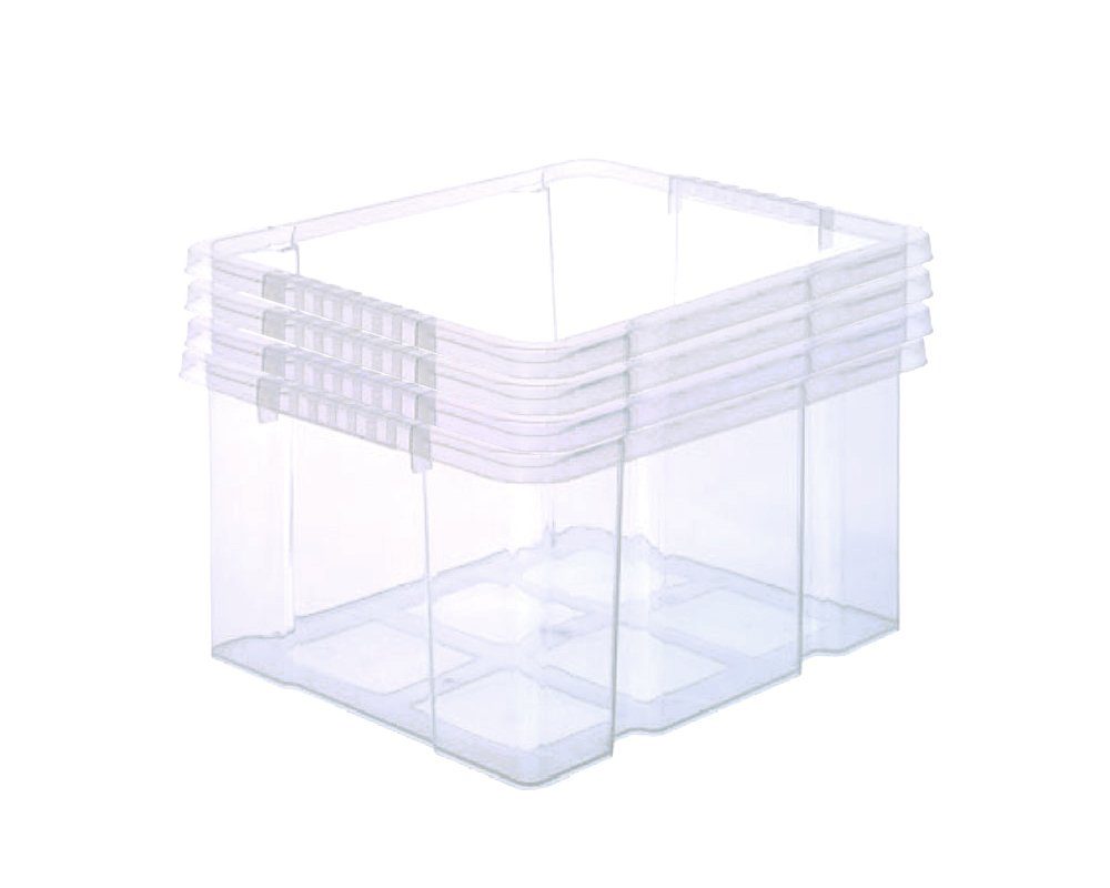 Stapelbox Kunststoffbox Eurobox stapelbar 44x35x24cm passt in Kastenregale