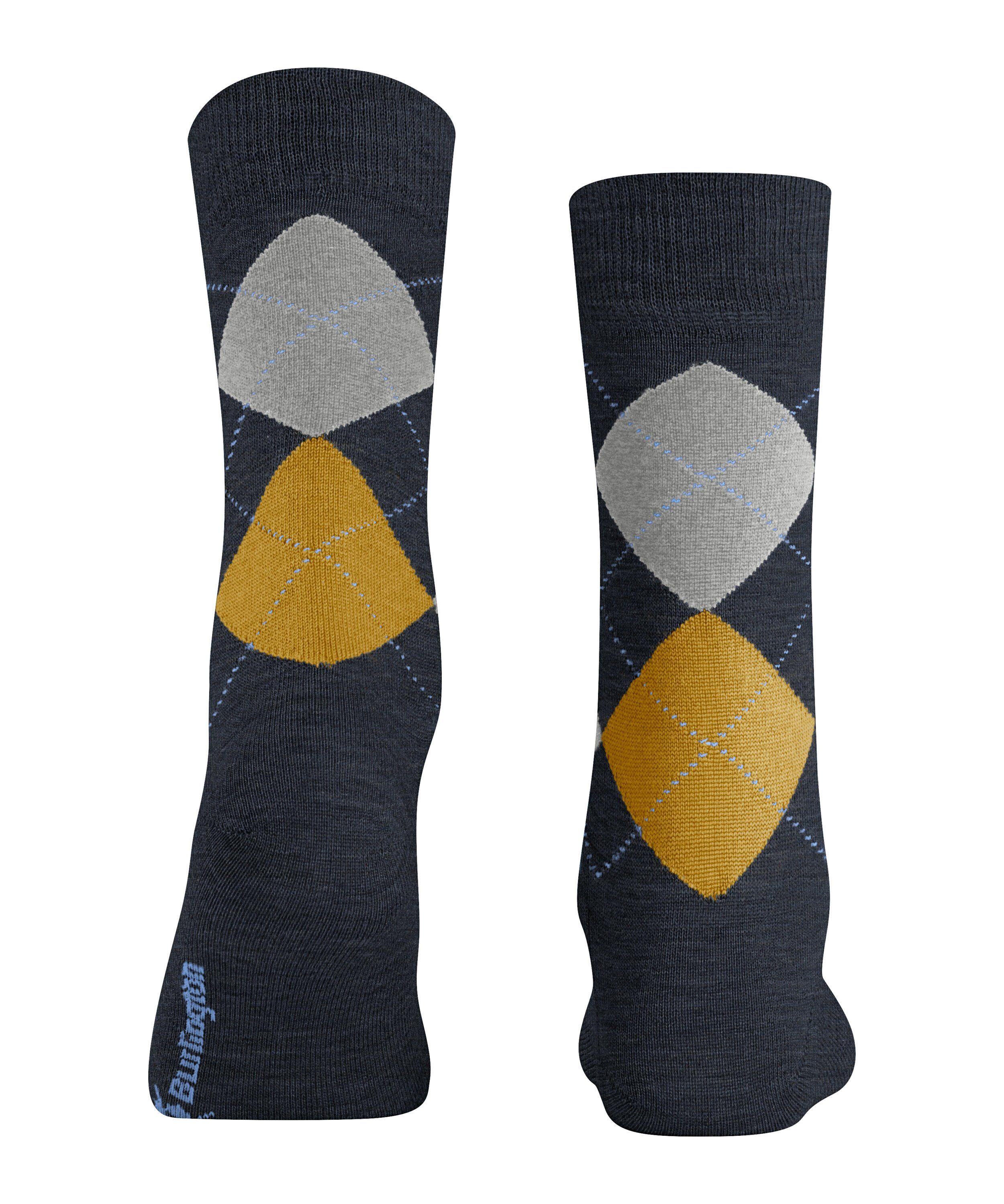 Melange Burlington Marylebone Socken (1-Paar) KöNIGSBLAU (6276)
