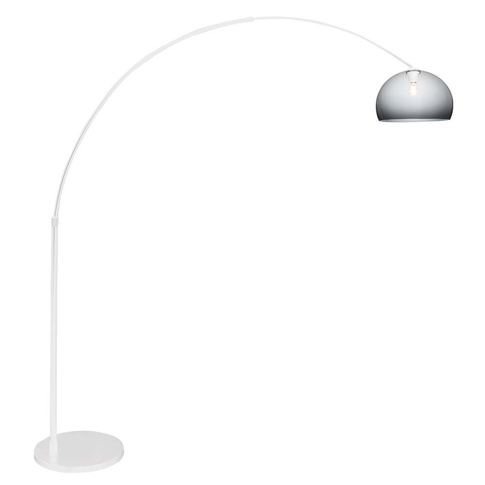 Steinhauer LIGHTING LED Bogenlampe, Stehlampe Bogenleuchte Standlampe  Leselampe Wohnzimmerleuchte Grau H