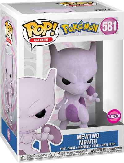 Funko Spielfigur Pokémon Mewtwo Mewtu 581 Flocked Pop! Vinyl Figur