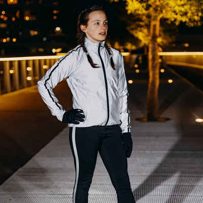 DOTMALL Laufjacke Reflektierende Laufjacke Damen 38 Mädchen Sport Fitness