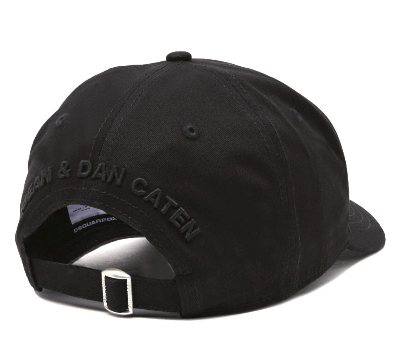 Dsquared2 Baseball Cap Limited Strass Jewelled Kappe Basebalkappe Logo mit Strassbesatz auf der Vorderseite