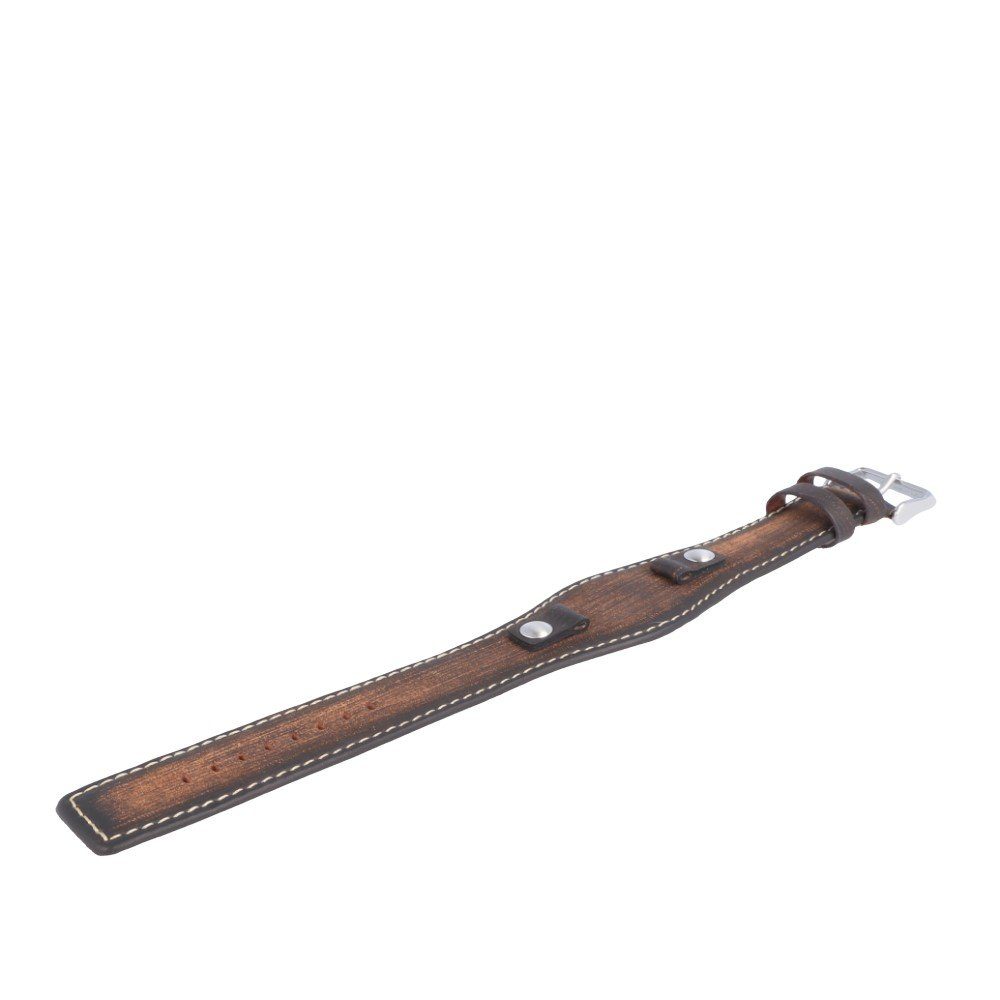 Original Fossil Ersatzarmband ES-3861 – 08 Mm Lederband In Braun Mit Dornschließe