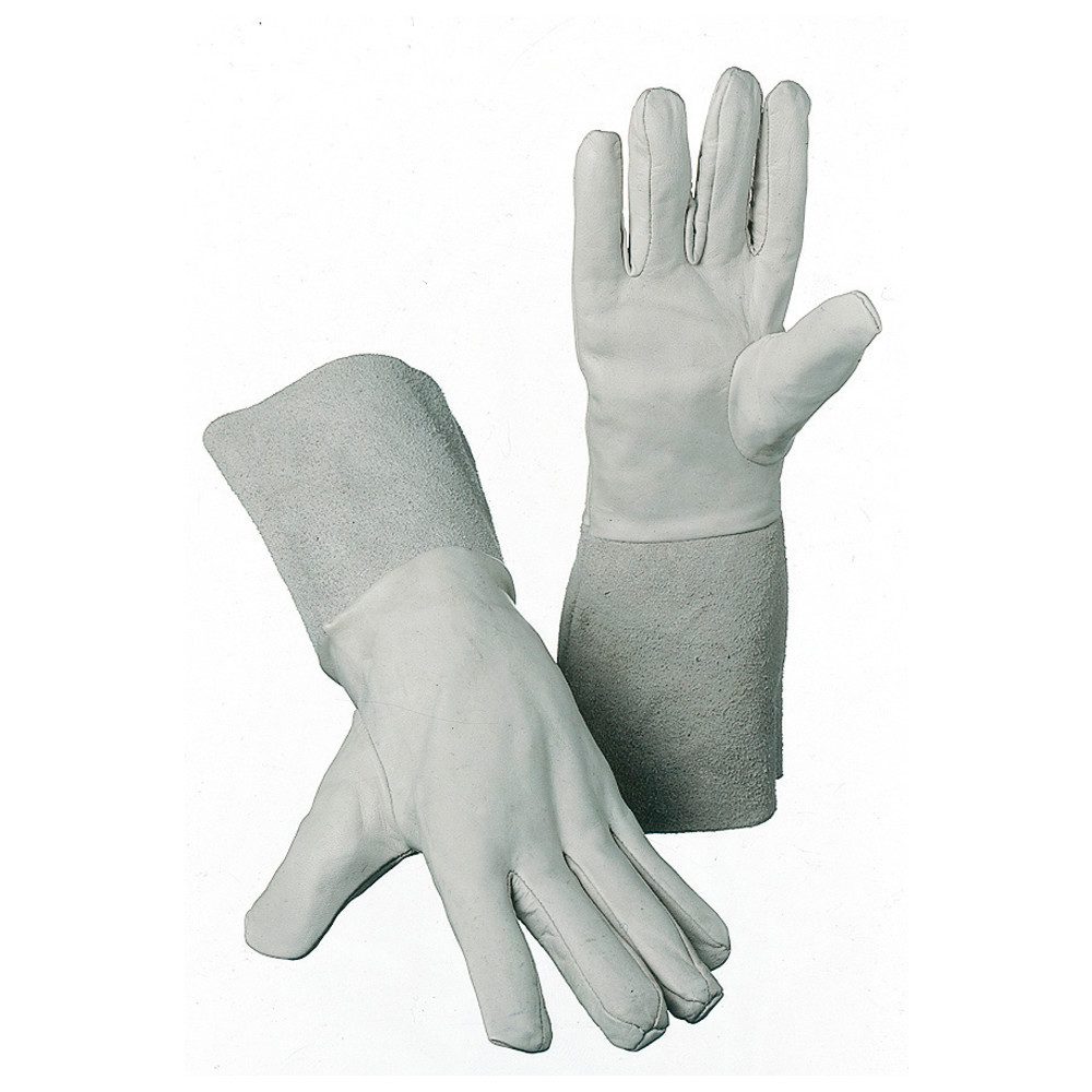 Feldtmann Arbeitshandschuh-Set Schweißerhandschuhe Argon 5-Finger, 35cm, Gr. 10