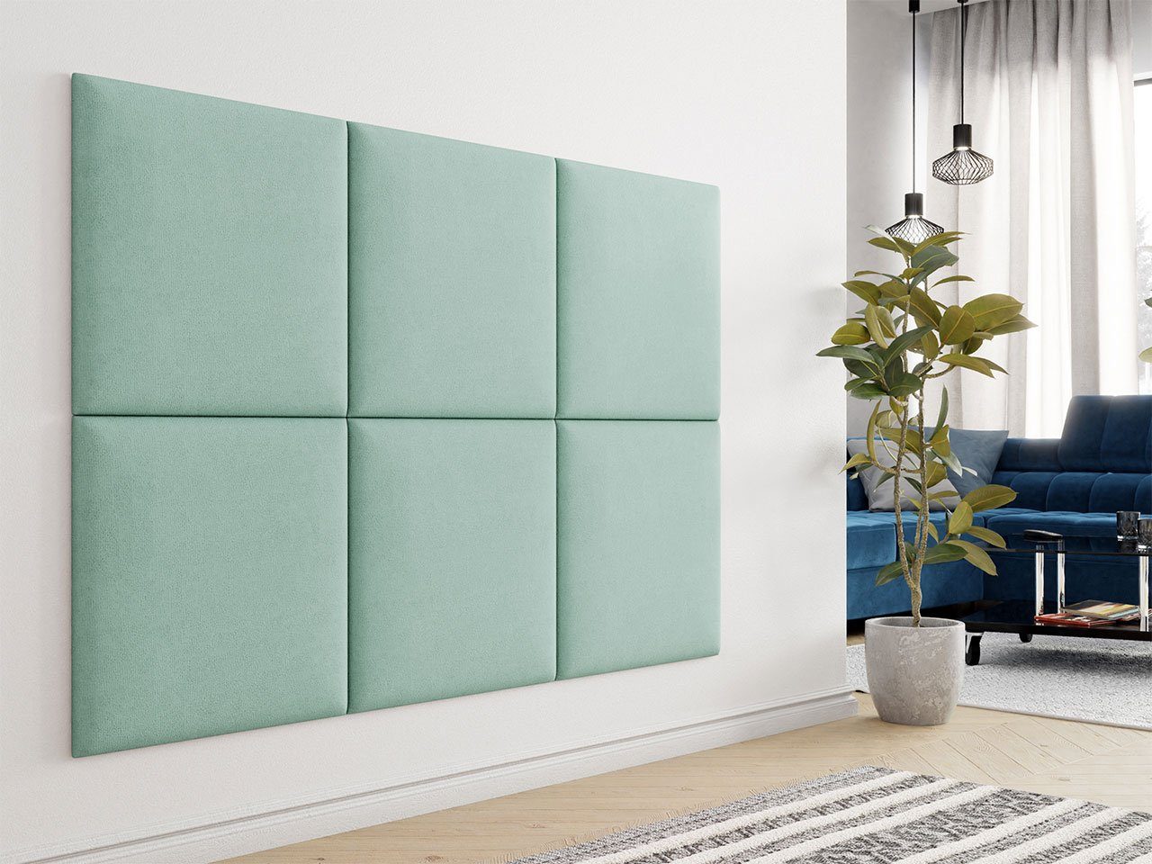 MIRJAN24 Wandpaneel Pag 60x60, Gepolstert Wandpaneel günstig online kaufen