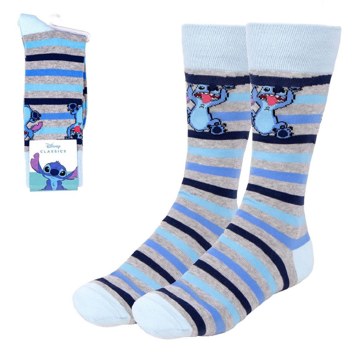 Cerda Socken Lilo & Stitch Strümpfe Erwachsene Socken Baumwollsocken Größe günstig online kaufen