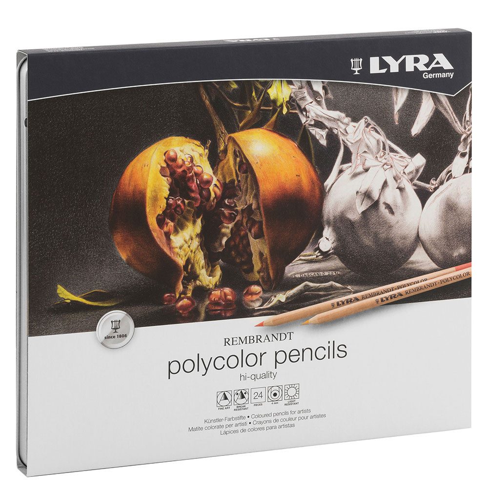 LYRA Malen nach Zahlen Lyra Rembrandt Polycolor Pencils Buntstifte 24 Stück