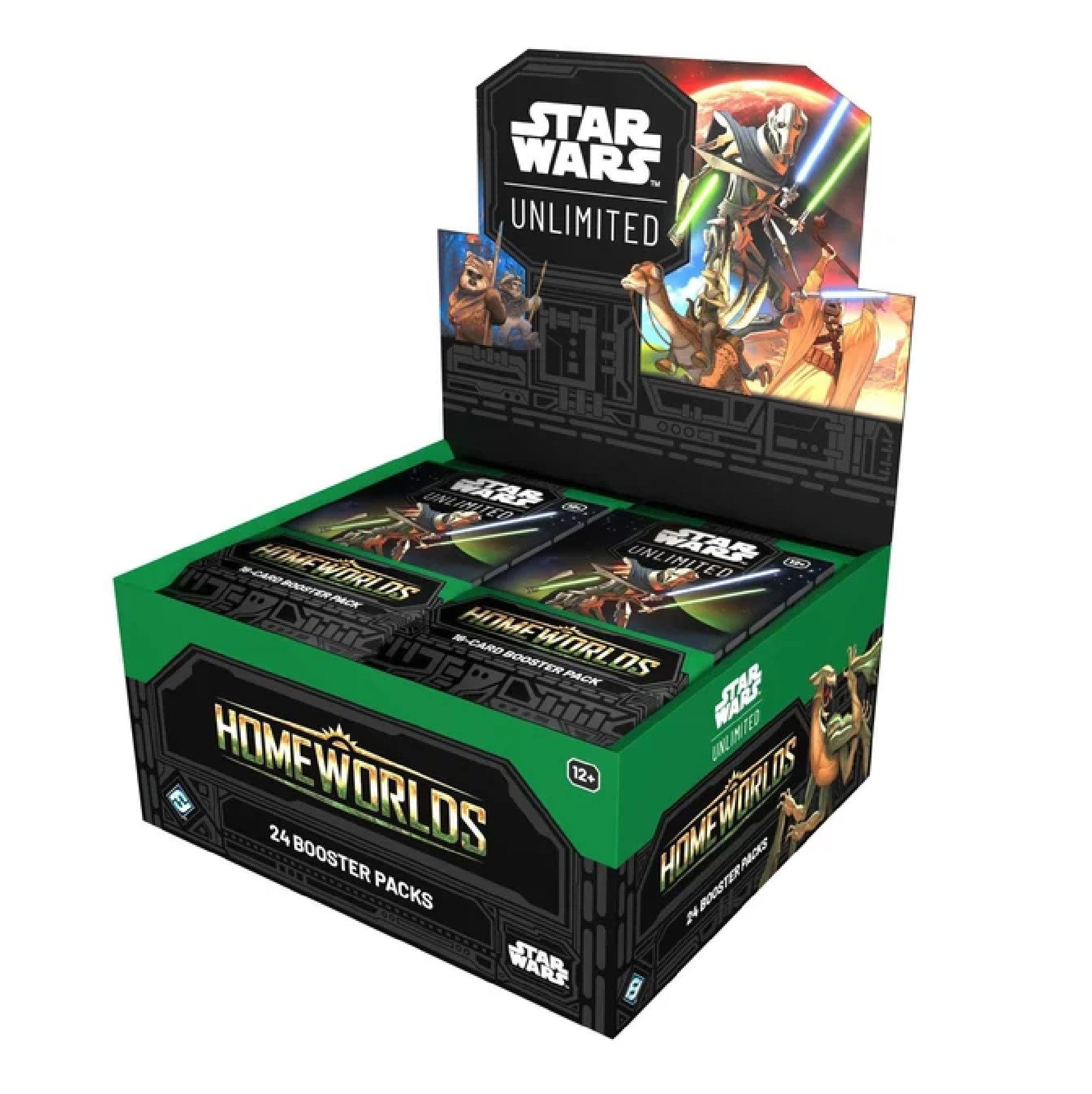 Fantasy Flight Games Sammelkarte STW Homeworlds Booster-Display 24 Booster englisch