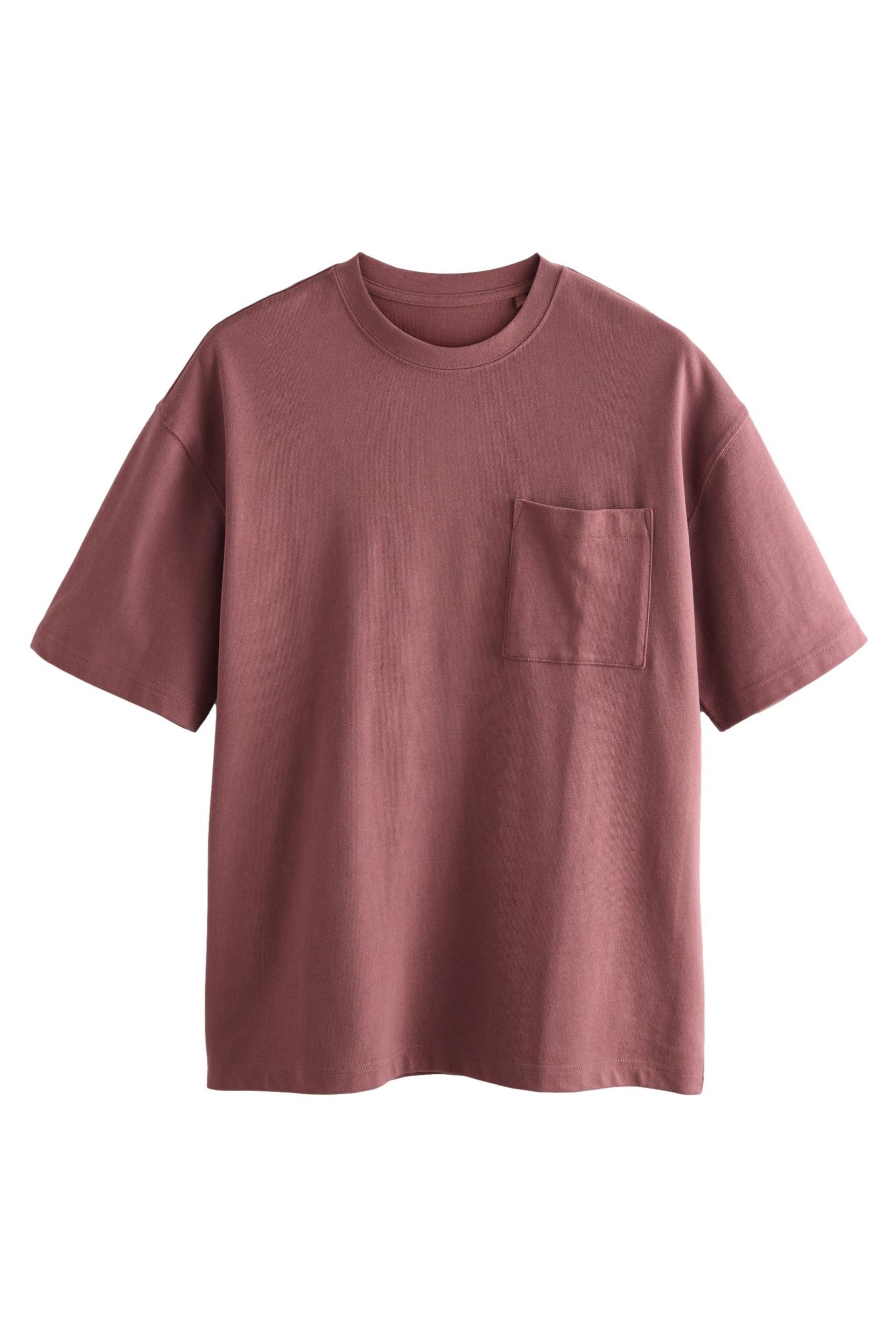 Next T-Shirt Superweiches, schweres T-Shirt mit günstig online kaufen