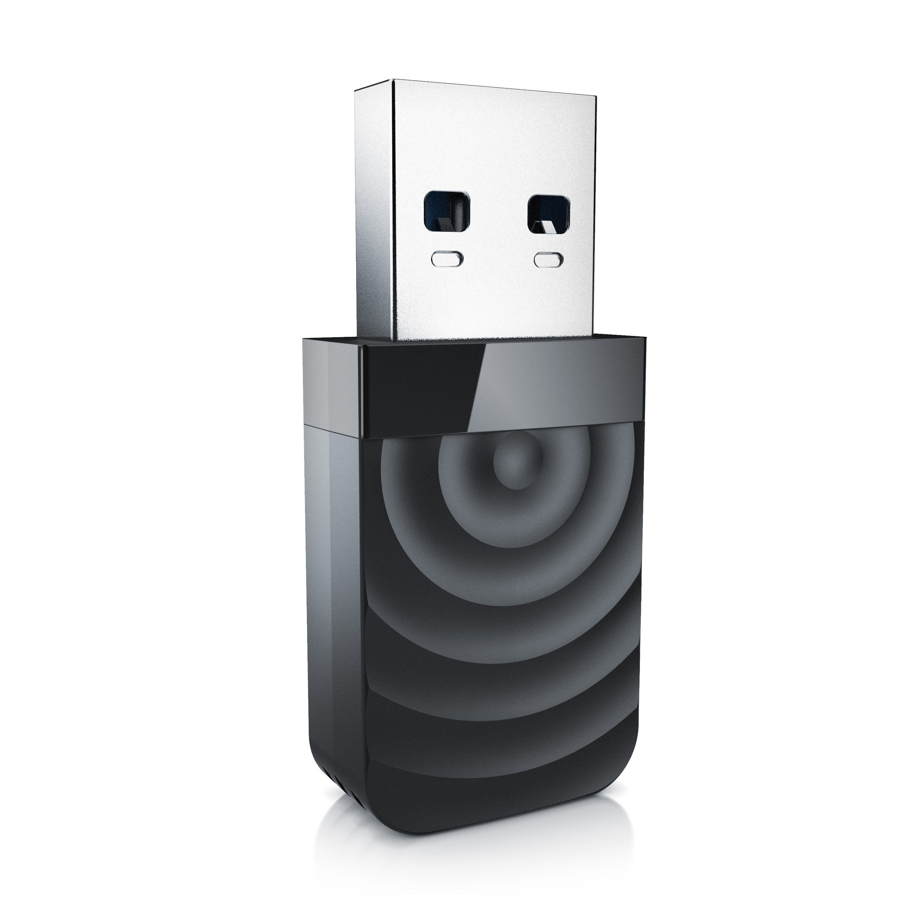 CSL WLAN-Dongle, WLAN USB Stick 1300 Mbit/s - WiFi Dongle MU MlMO Technik USB 3.2 Gen1