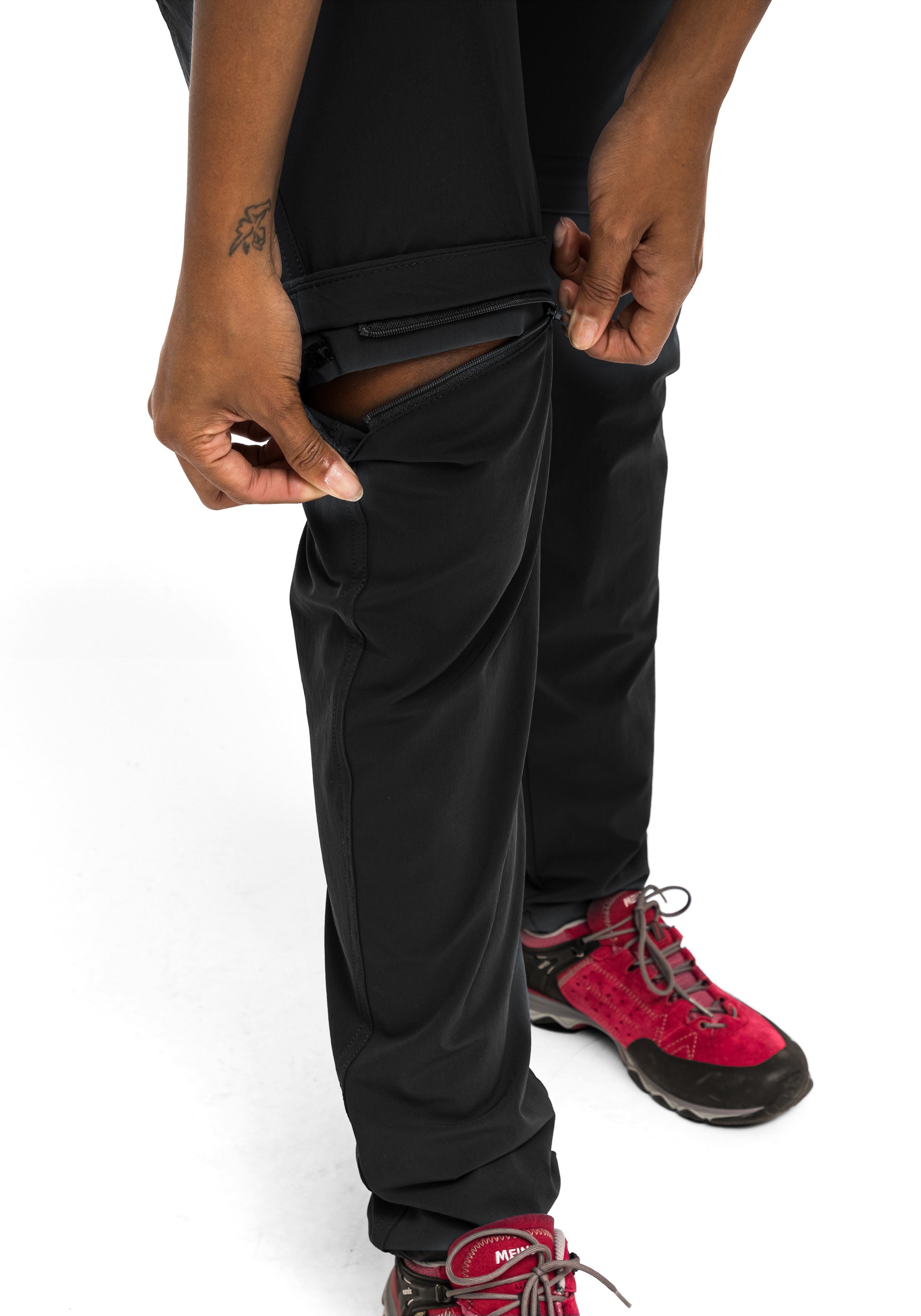 Maier Sports Outdoorhose Inara slim zip Damen Zip-Off Wanderhose, atmungsaktive Trekkinghose, Slim Fit