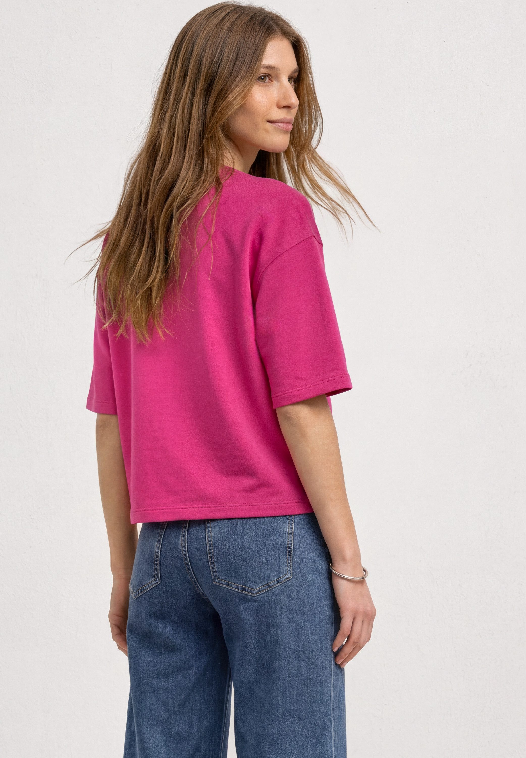 STREET ONE Sweatshirt mit Rundhalsausschnitt