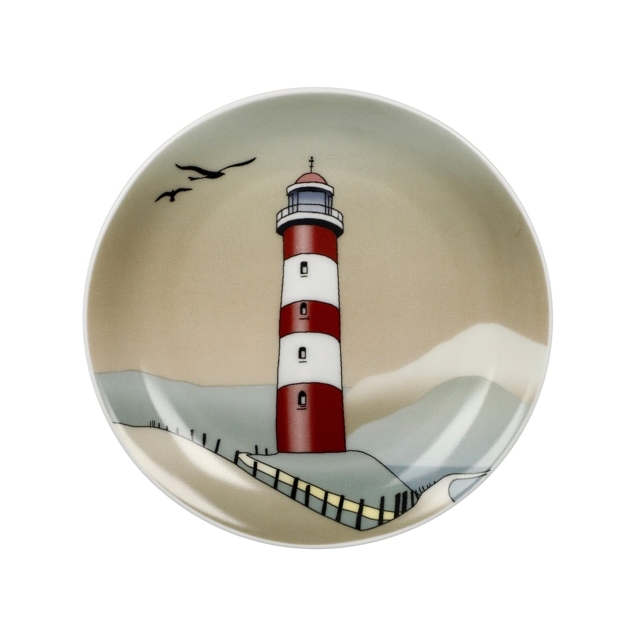 Goebel Teller Goebel Scandic Home Wohnaccessoires 'Miniteller Lighthouse'