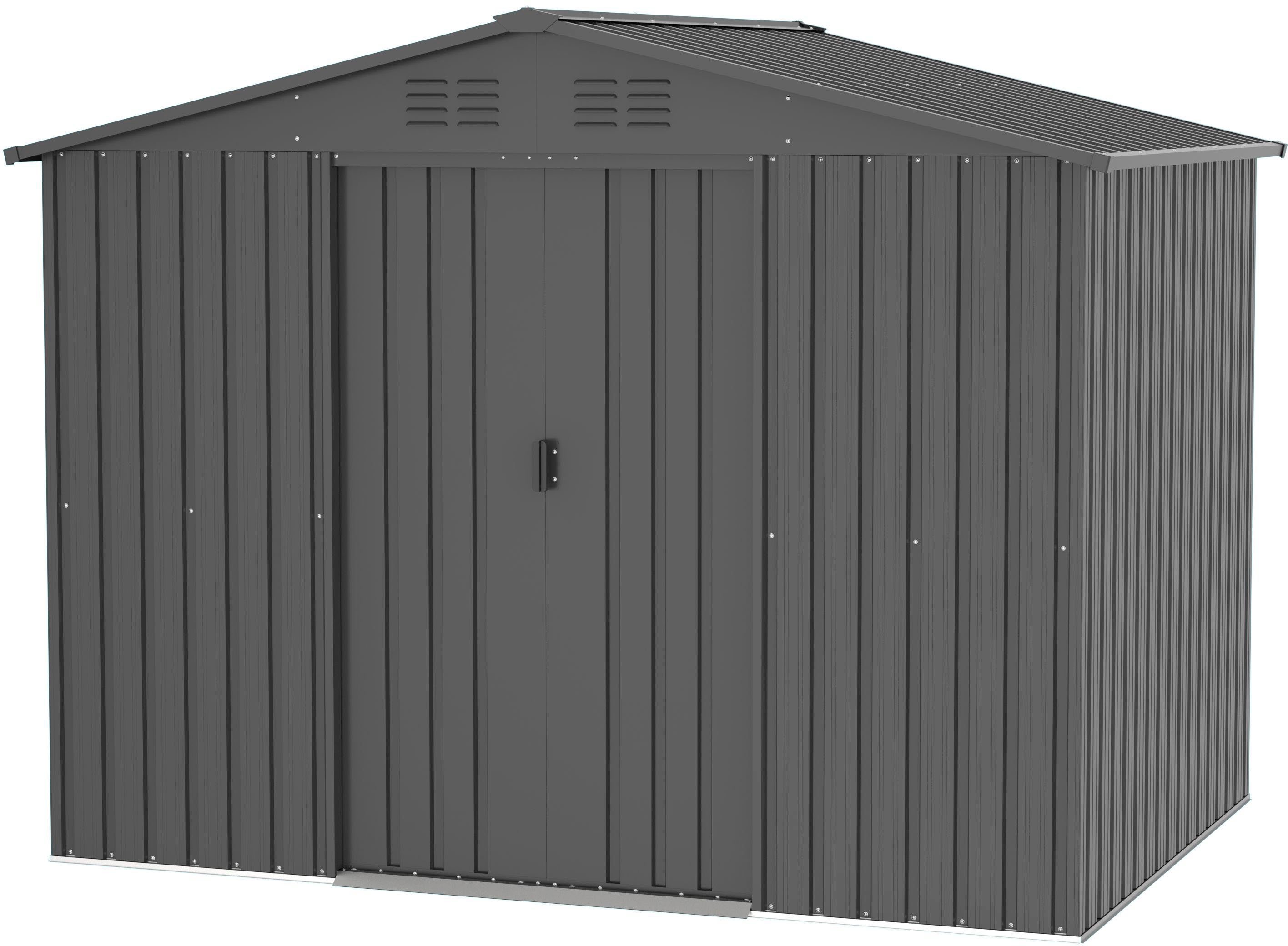 Tepro Gerätehaus Flex Shed XL, BxT: 252,6x181,2 cm, Metall