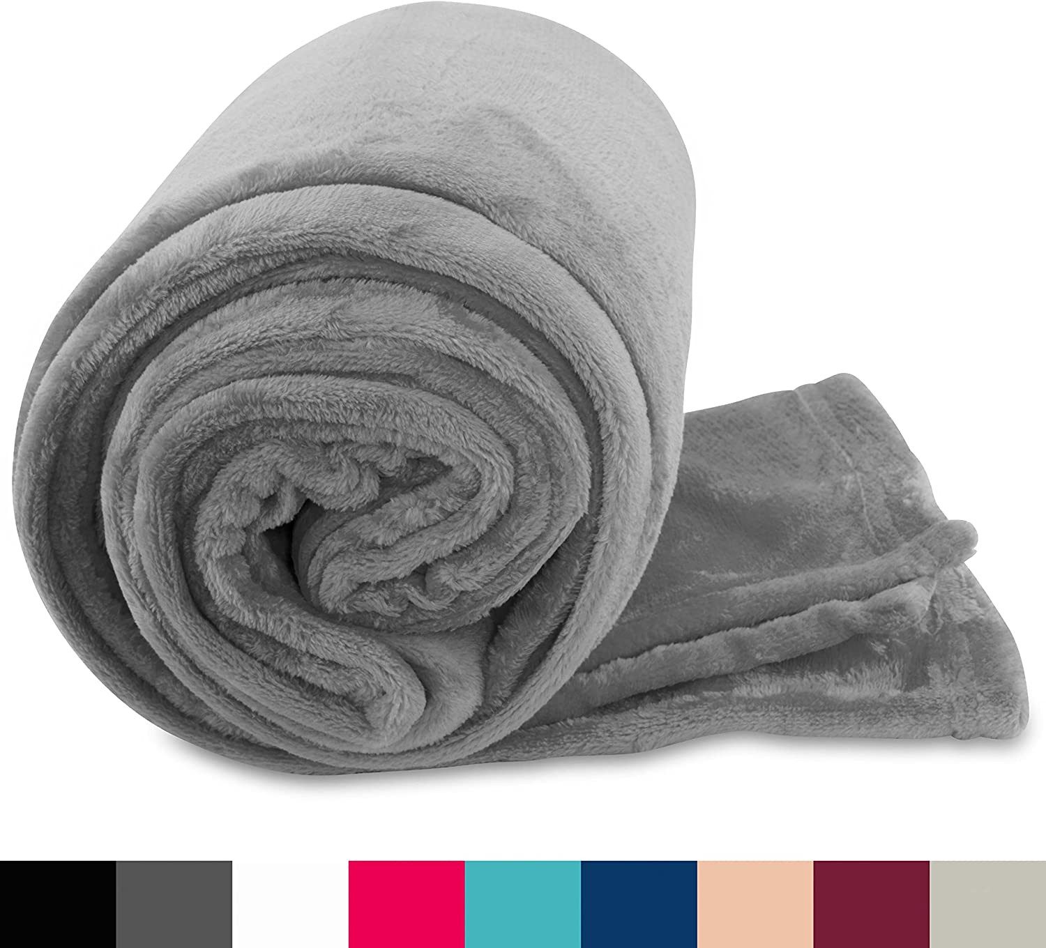 Wohndecke Kuscheldecke kuschelig warm Sofadecke, Visaggio, super weich und flauschig, Allergiker geeignet, atmungsaktiv – Bild 2 von 5