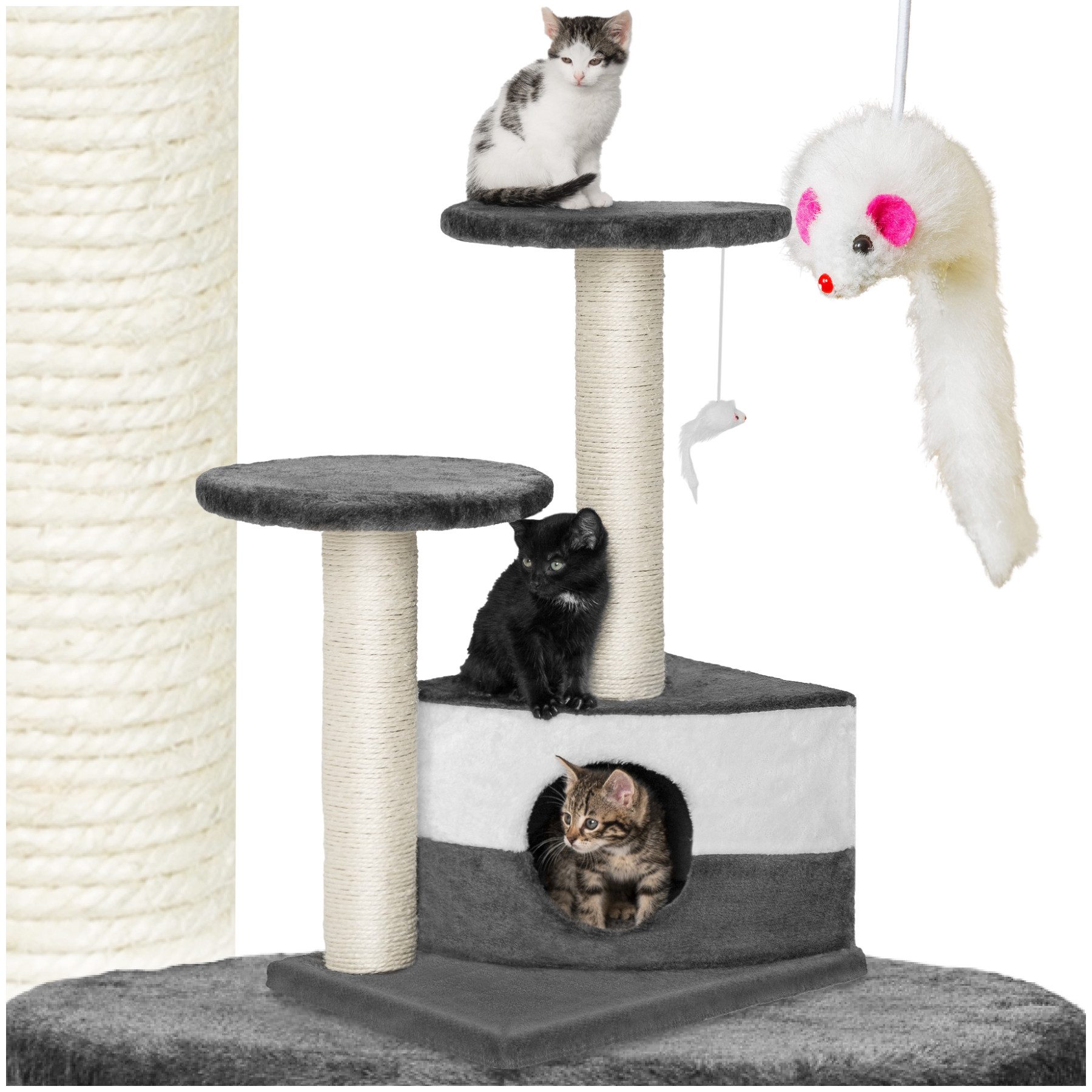 Kratzbaum Katzenbaum Tommy 71 cm Diverse Farben