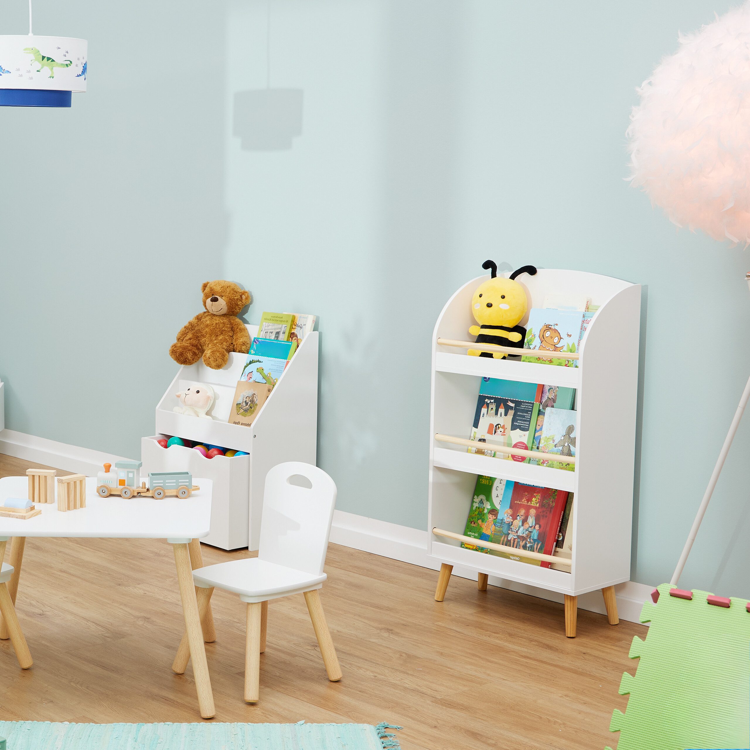 relaxdays Bücherregal Kinder mit 3 Fäch günstig online kaufen