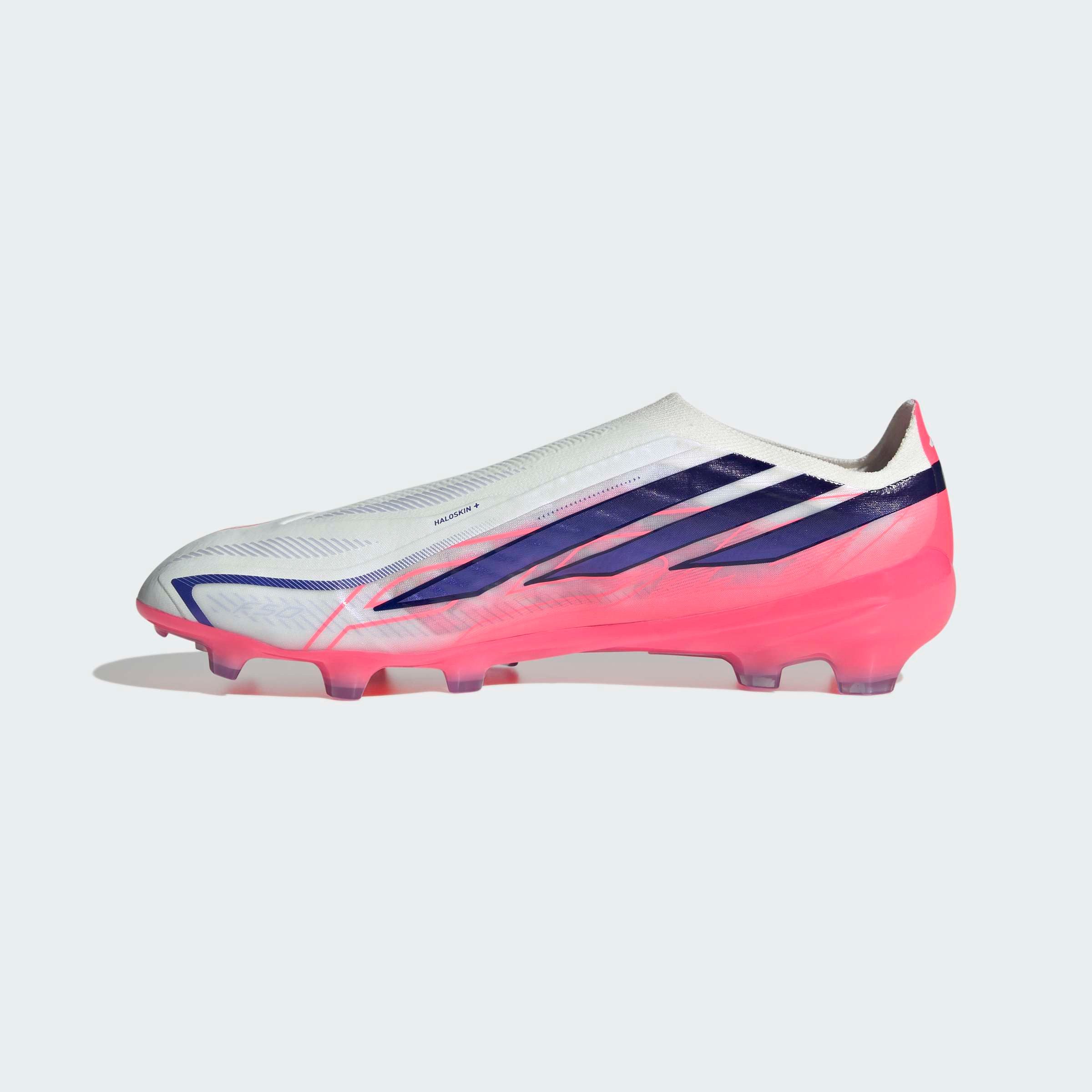 adidas Performance F50 HYPERFAST PRO, FESTE BÖDEN, SCHNÜRLOS Fußballschuh Außensohle für Rasen und feste Böden