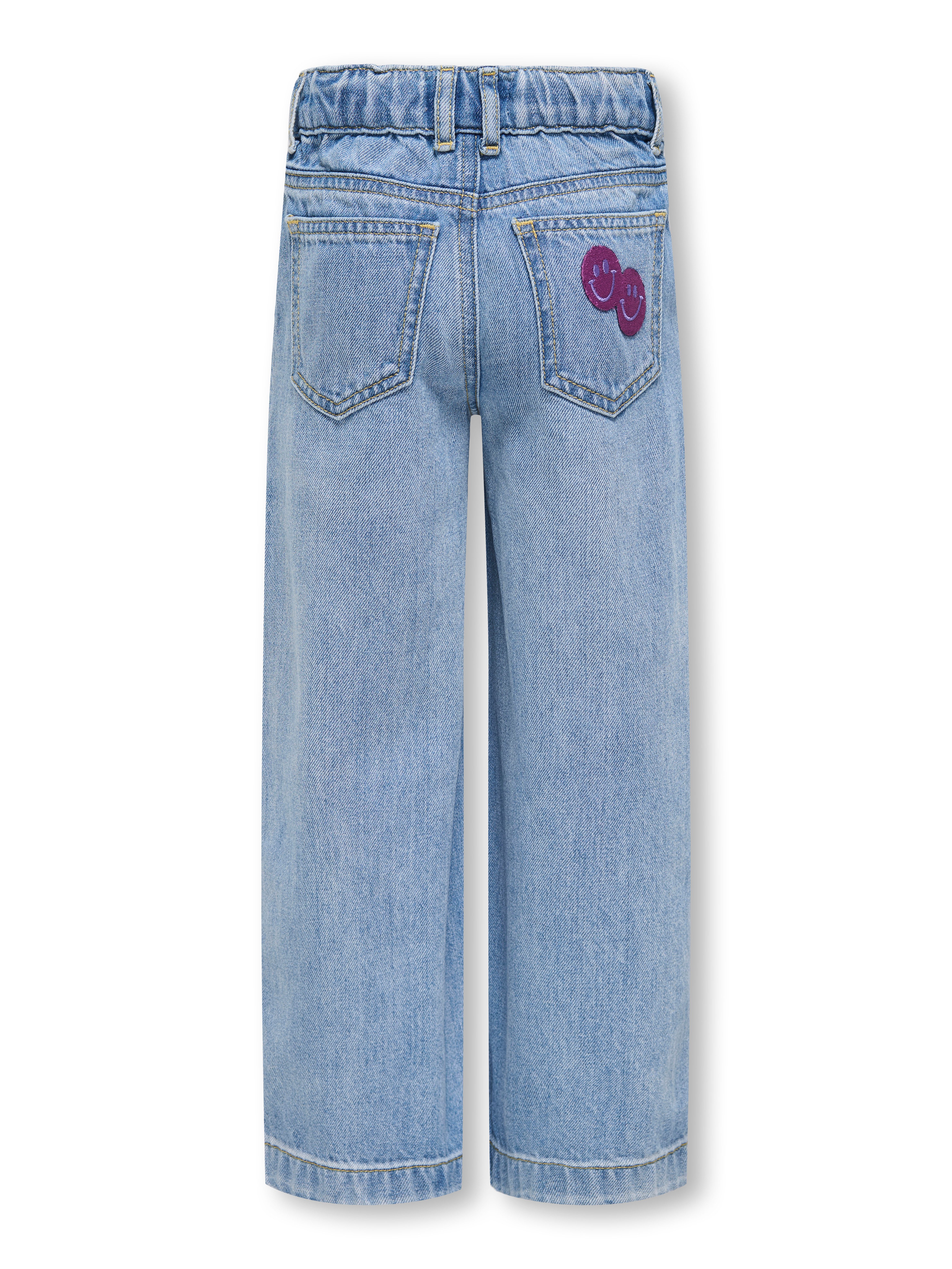 KIDS ONLY Weite Jeans KMGCOMET SMILEY WIDE DNM NOOS – Bild 4 von 4