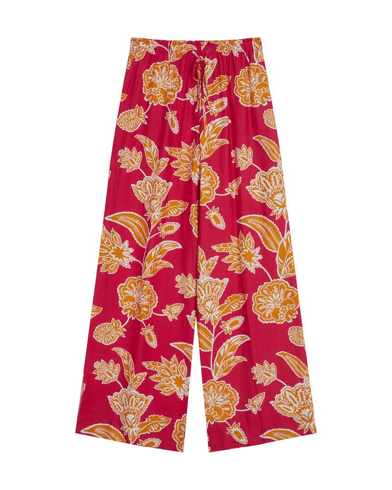 Grace & Mila Palazzohose WOODS - Bedruckte weite Hose