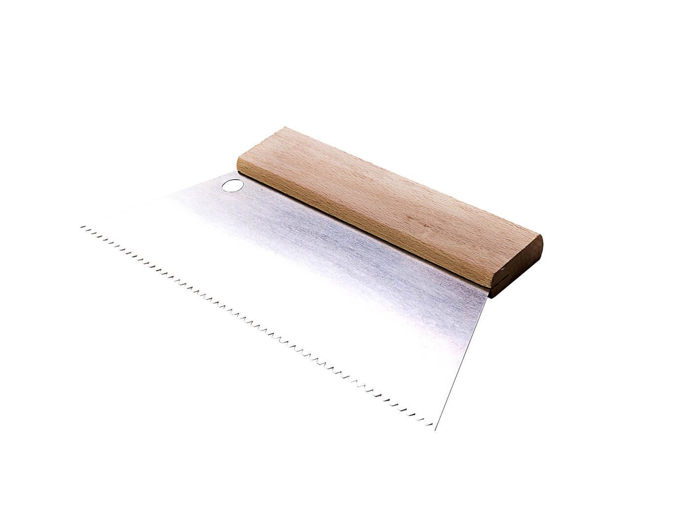 ASKON Zahnspachtel Holzrücken (1-St) 180 mm breit, Zahnung C3