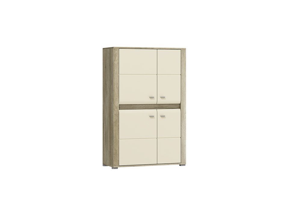 JVmoebel Kommode, Moderne Kommode 90cm Wohnzimmerschrank Kommoden Sideboard