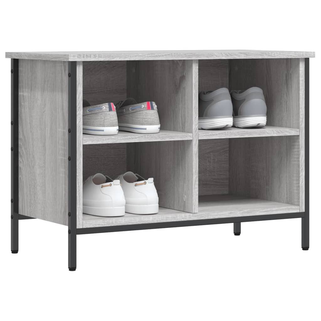 vidaXL Schuhregal Schuhregal Grau Sonoma 69x35x50 günstig online kaufen