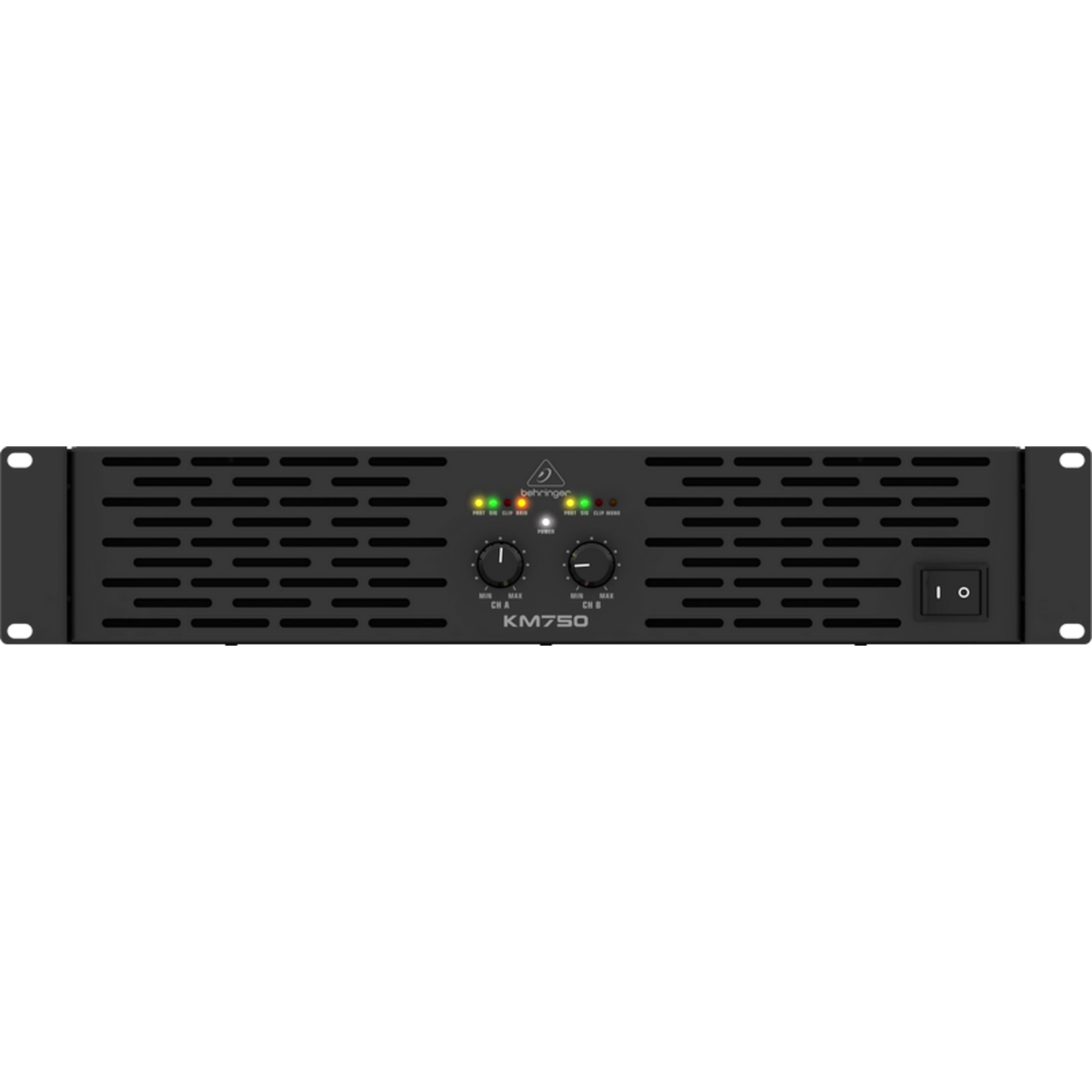 Behringer Endverstärker (KM 750 750W Stereo Power Amplifier - 2-Kanal Endstufe)
