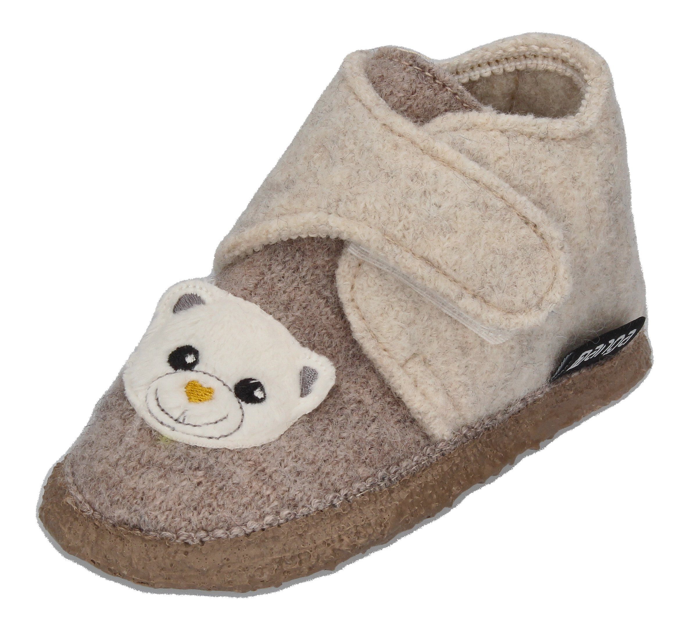 NANGA Teddy Bear Hausschuh Natur