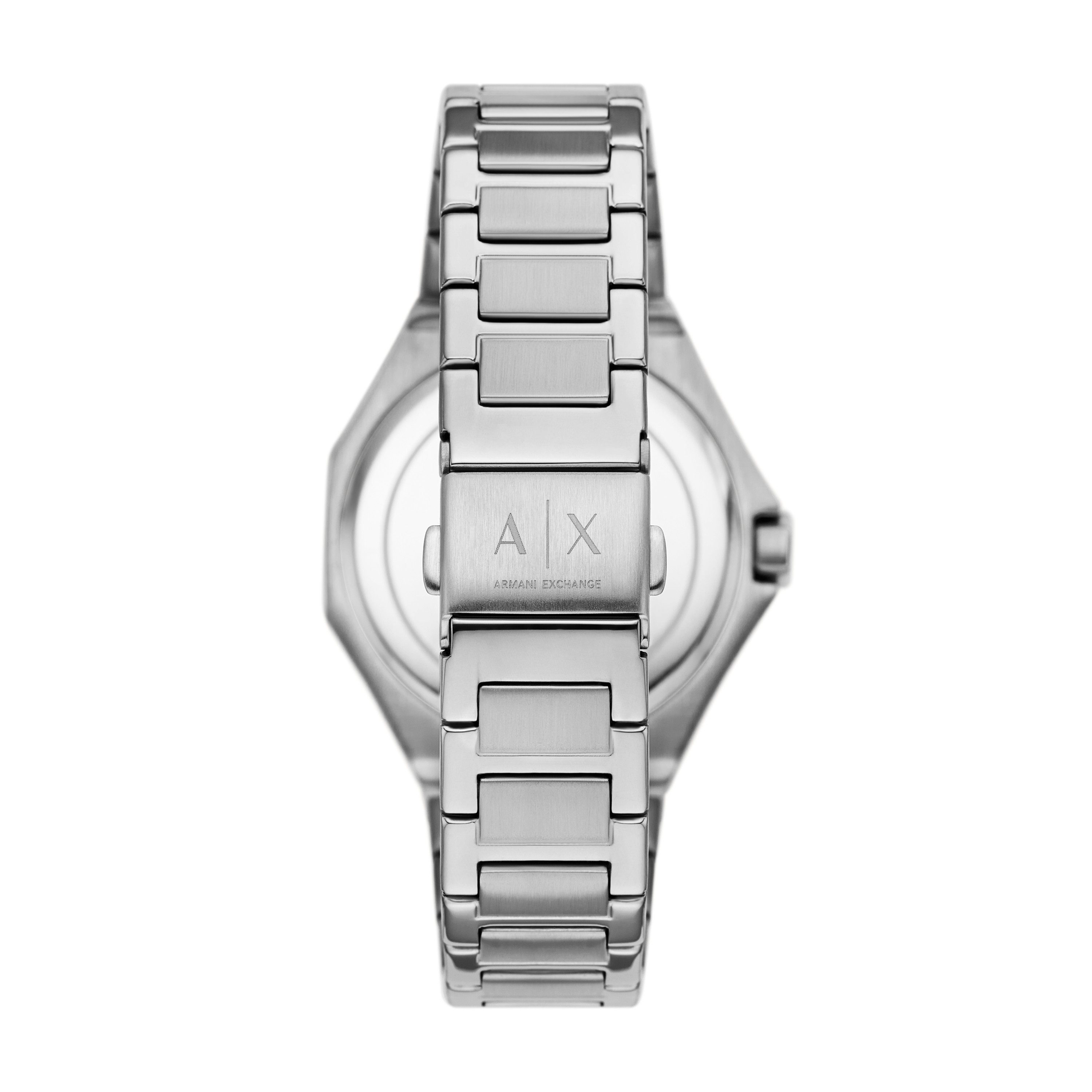 ARMANI EXCHANGE Multifunktionsuhr AX4622, Quarzuhr, Armbanduhr, Damenuhr, Edelstahlarmband, analog, Tag