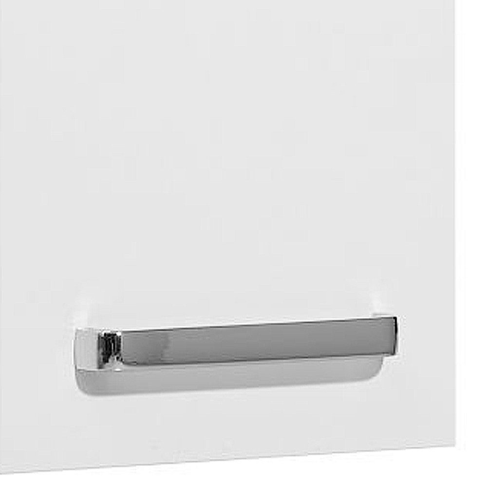Lomadox Hängeschrank WARSCHAU-66 Badezimmer in glänzend Wandschrank B/H/T: - 30/70/20cm weiß