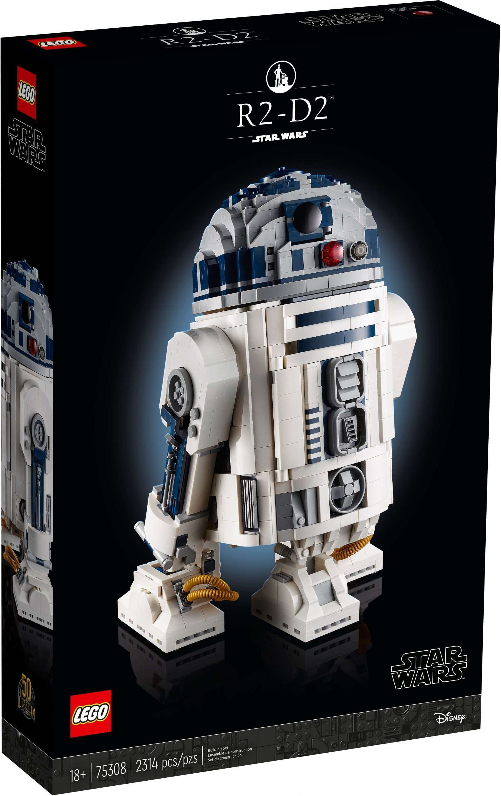 LEGO® Konstruktionsspielsteine LEGO® Star Wars™ - R2-D2™, (2314 St)