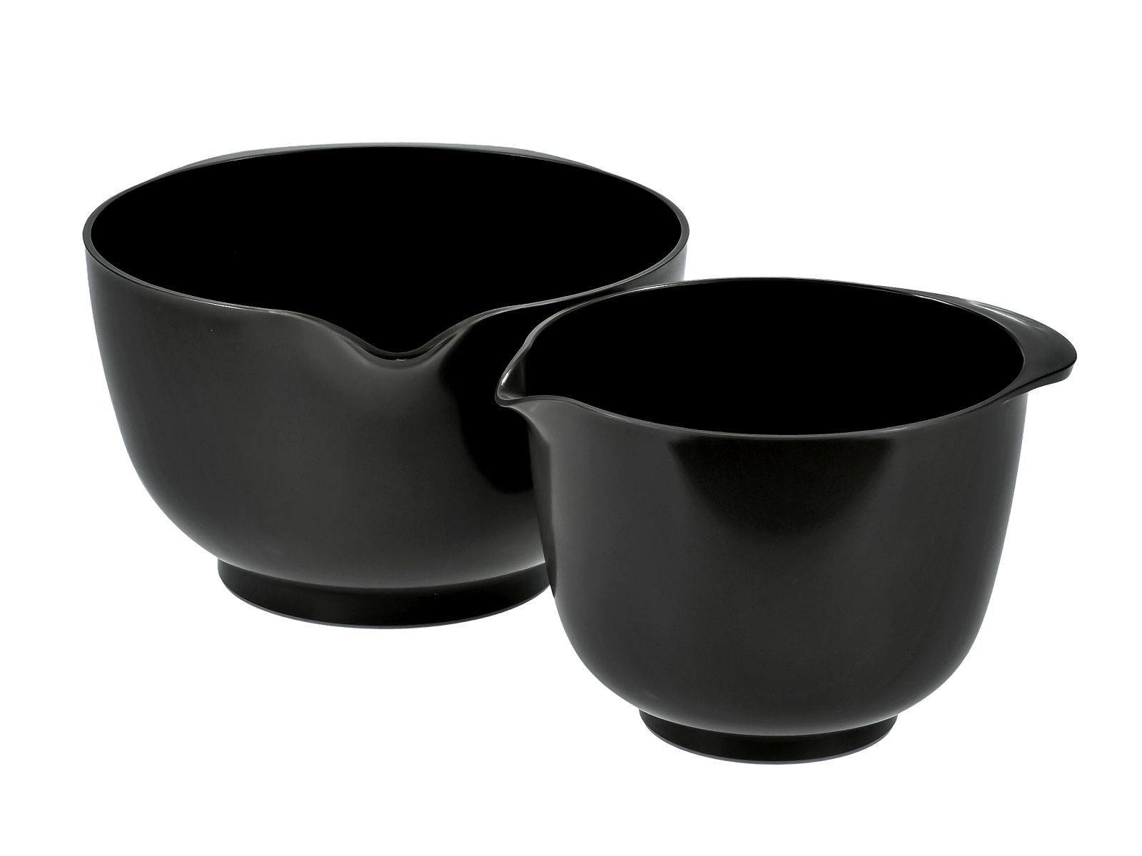 ROSTI Rührschüssel "Margrethe New" 1,5 und 3 Liter Set mit Deckel, Kunststoff, (Spar-Set, 2-tlg), spülmaschinenfest, auch für Mikrowelle und Gefrierschrank