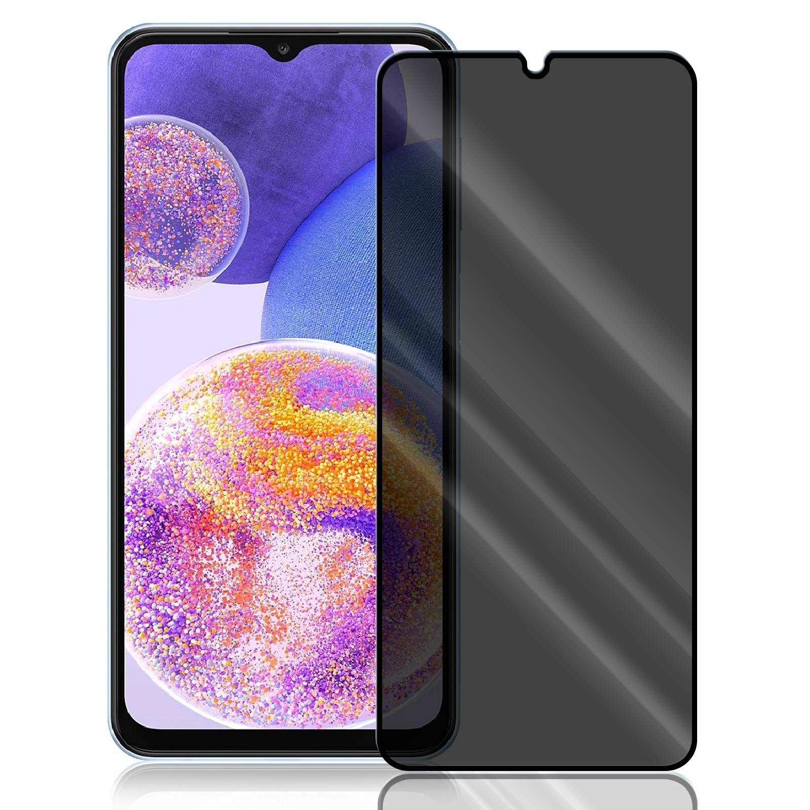 Schutzfolie Panzer Samsung Galaxy A23 Folie Echt Glas Folie