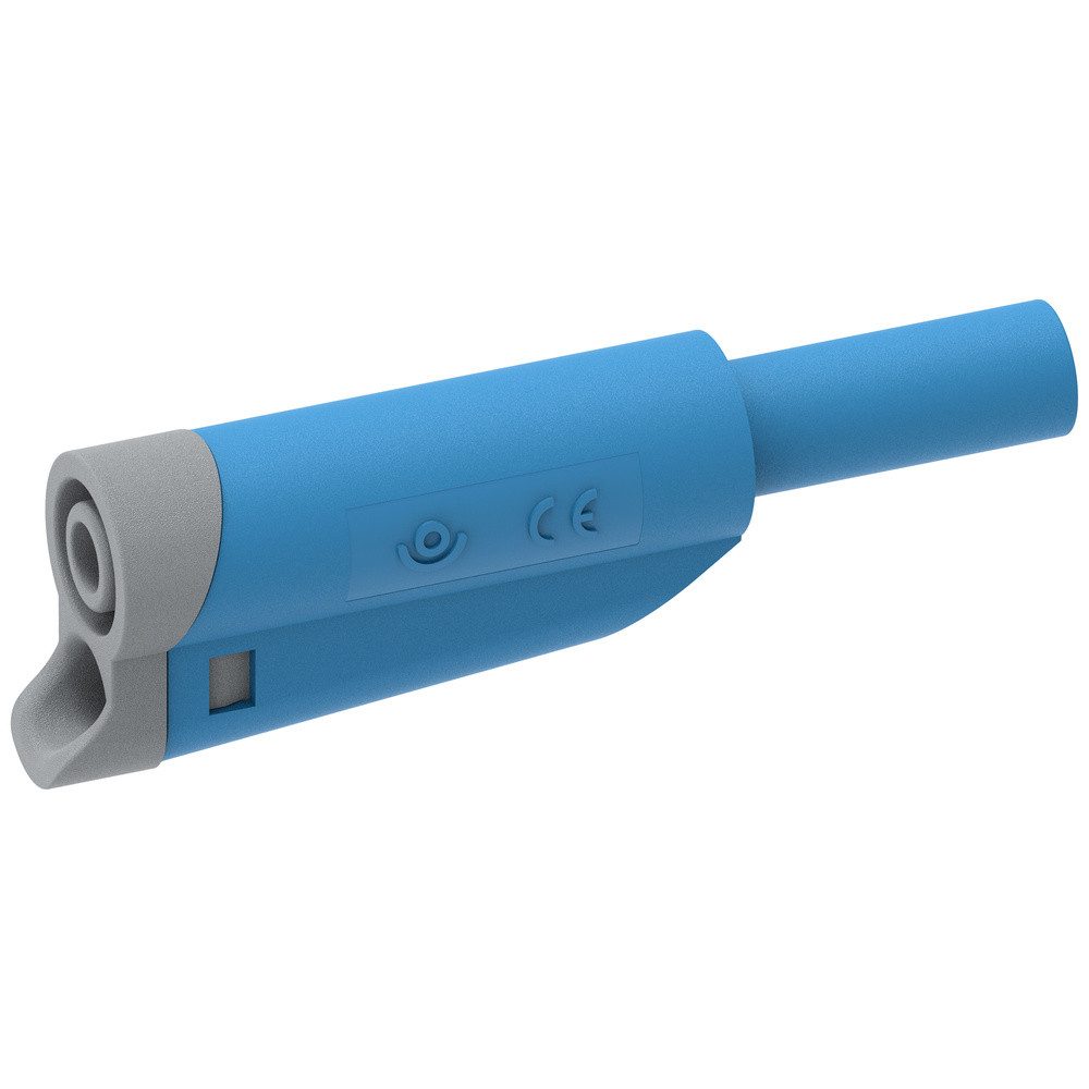 Electro PJP 1076-CD1-Bl Laborstecker Stecker, gerade Stift-Ø: 4 mm Bla Labor-Netzteil