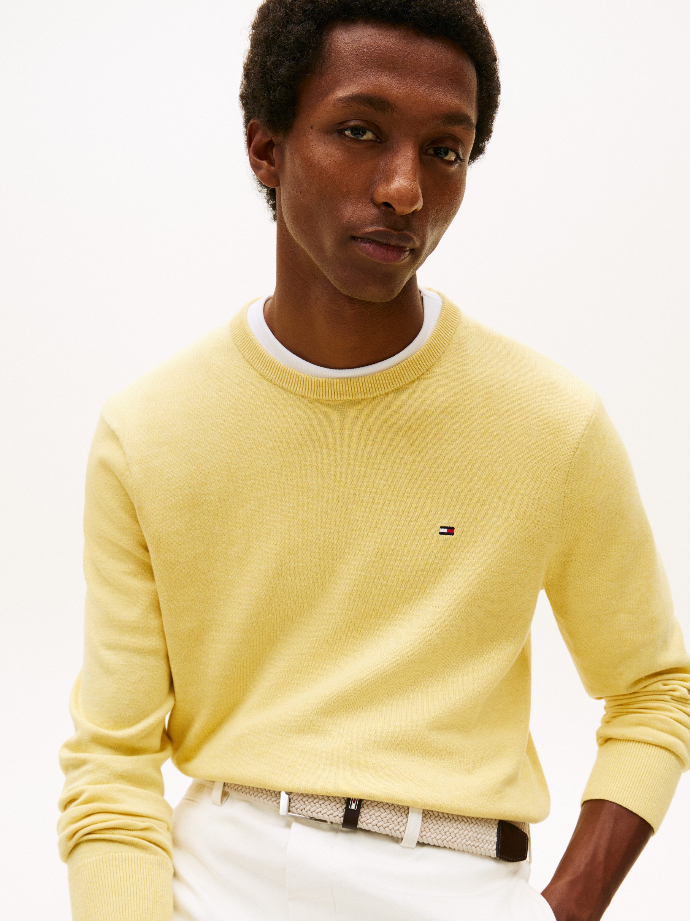 Tommy Hilfiger Rundhalspullover ESSENTIAL COTTON CREW NECK Crewneck Regular günstig online kaufen