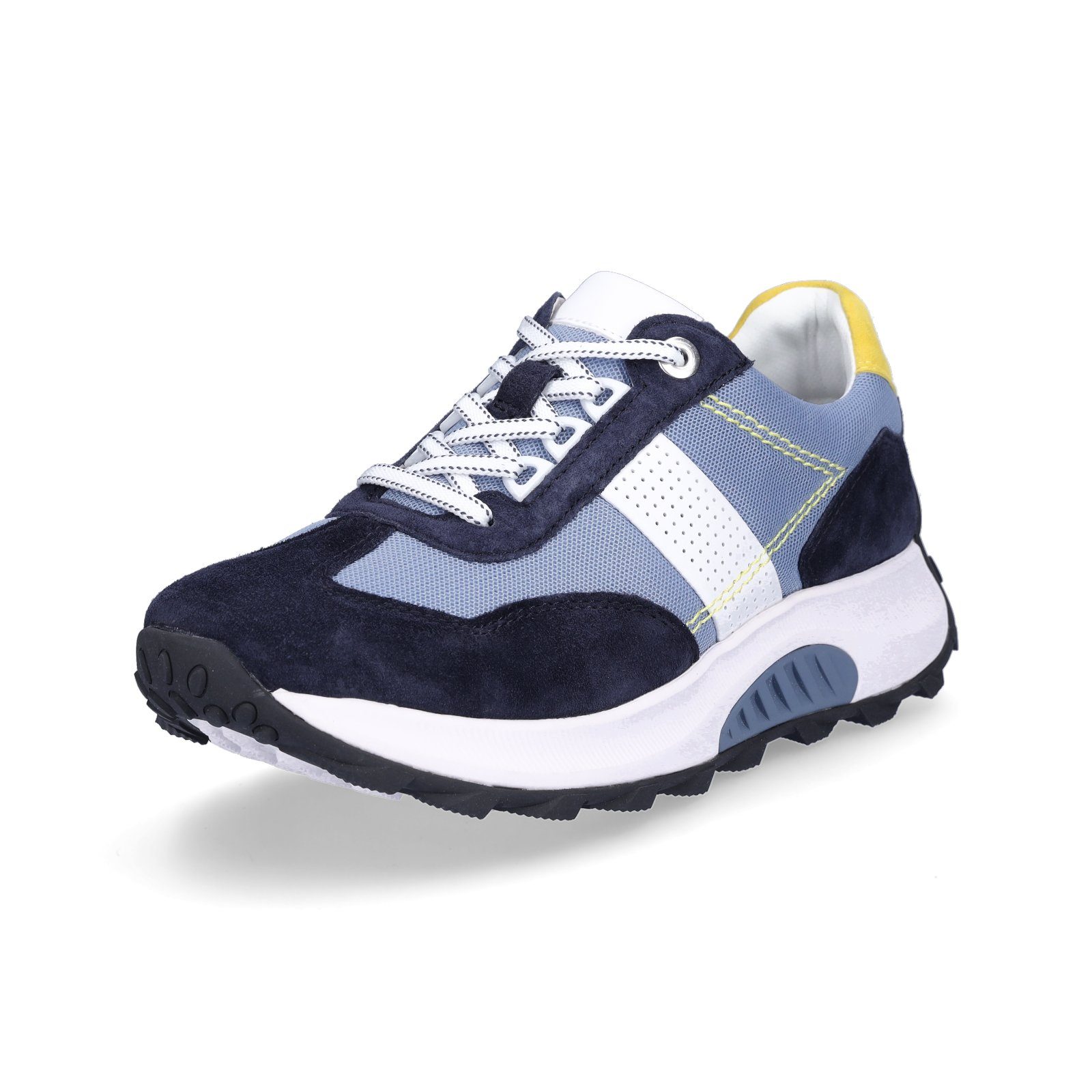 Gabor Gabor Damen Sneaker Mehrfarbig blau / 36) (marine/azur/white/yellow Sneaker