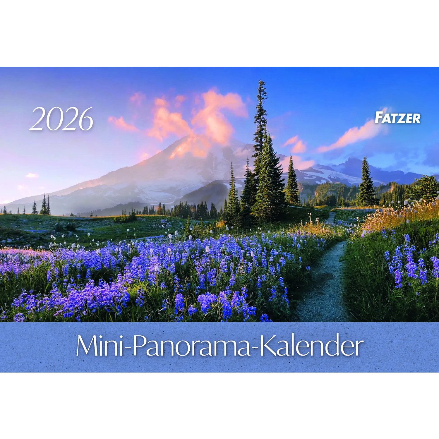 Tischkalender Mini-Panorama-Kalender 2026
