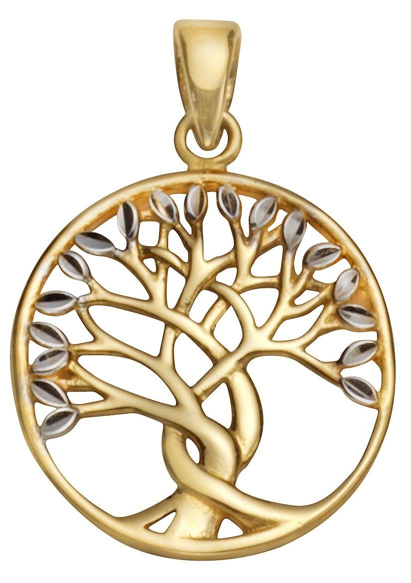 Firetti Kettenanhänger Schmuck Geschenk Gold 375 Halsschmuck Anhänger Lebensbaum