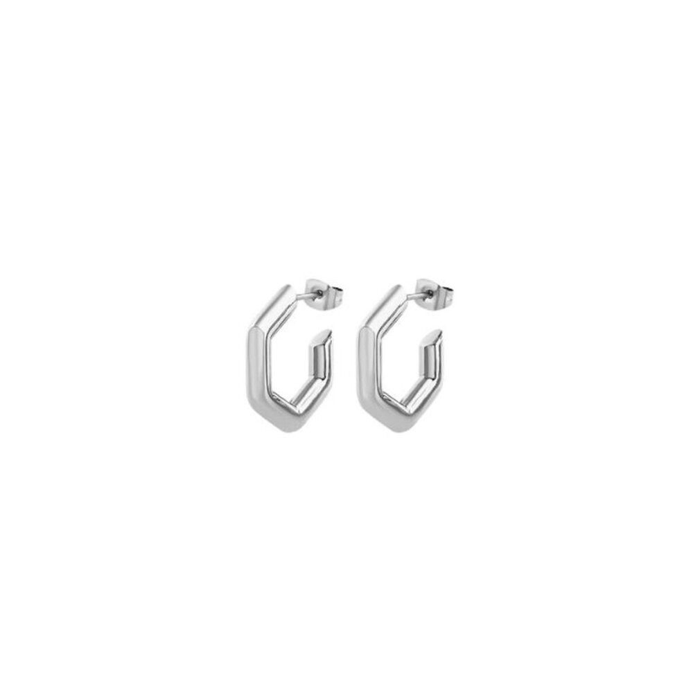 Breil Ohrring-Set Módní ocelové náunice Hexagonia TJ3510