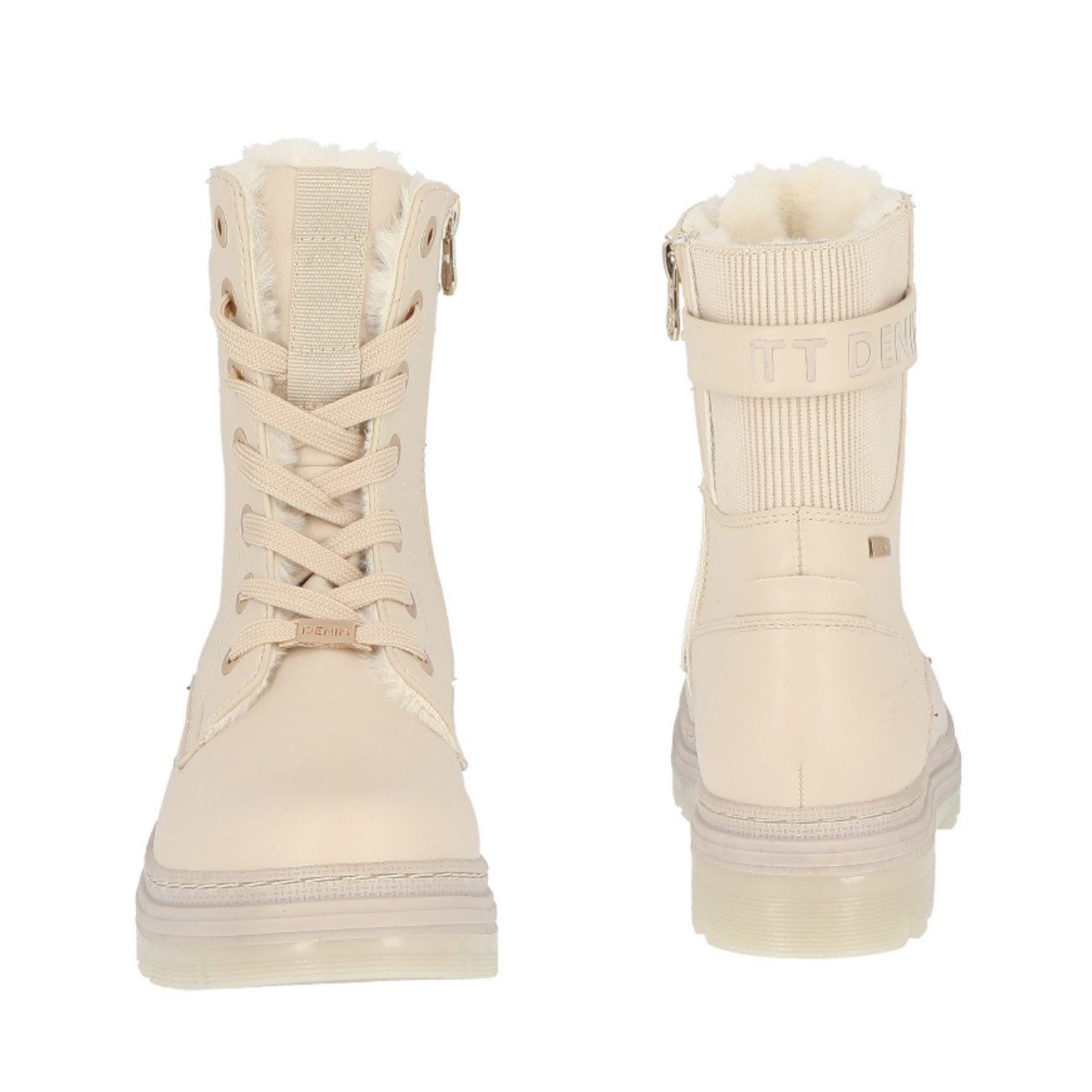 TOM TAILOR Tom Tailor Damen Boots Stiefelette beige EUR 40 Stiefel – Bild 3 von 4
