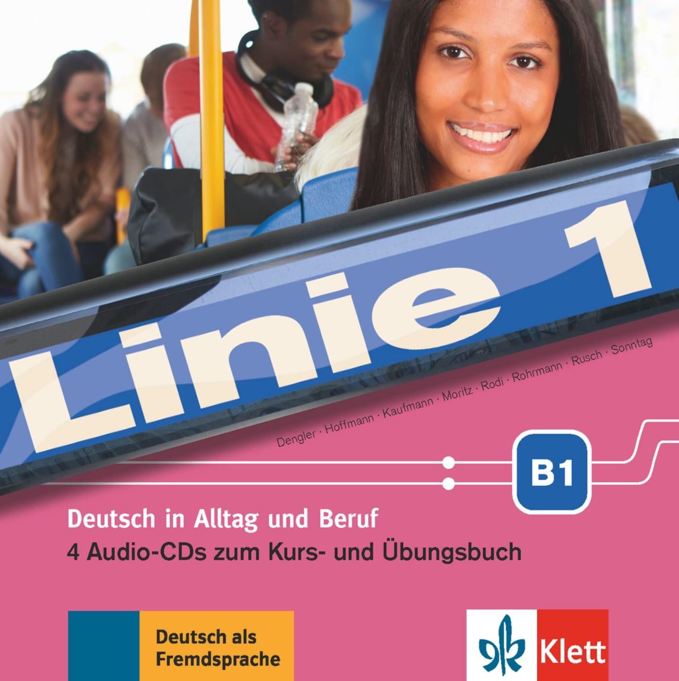 Hörspiel-CD Linie 1 - 4 Audio-CDs zum Kurs- und Übungsbuch B1