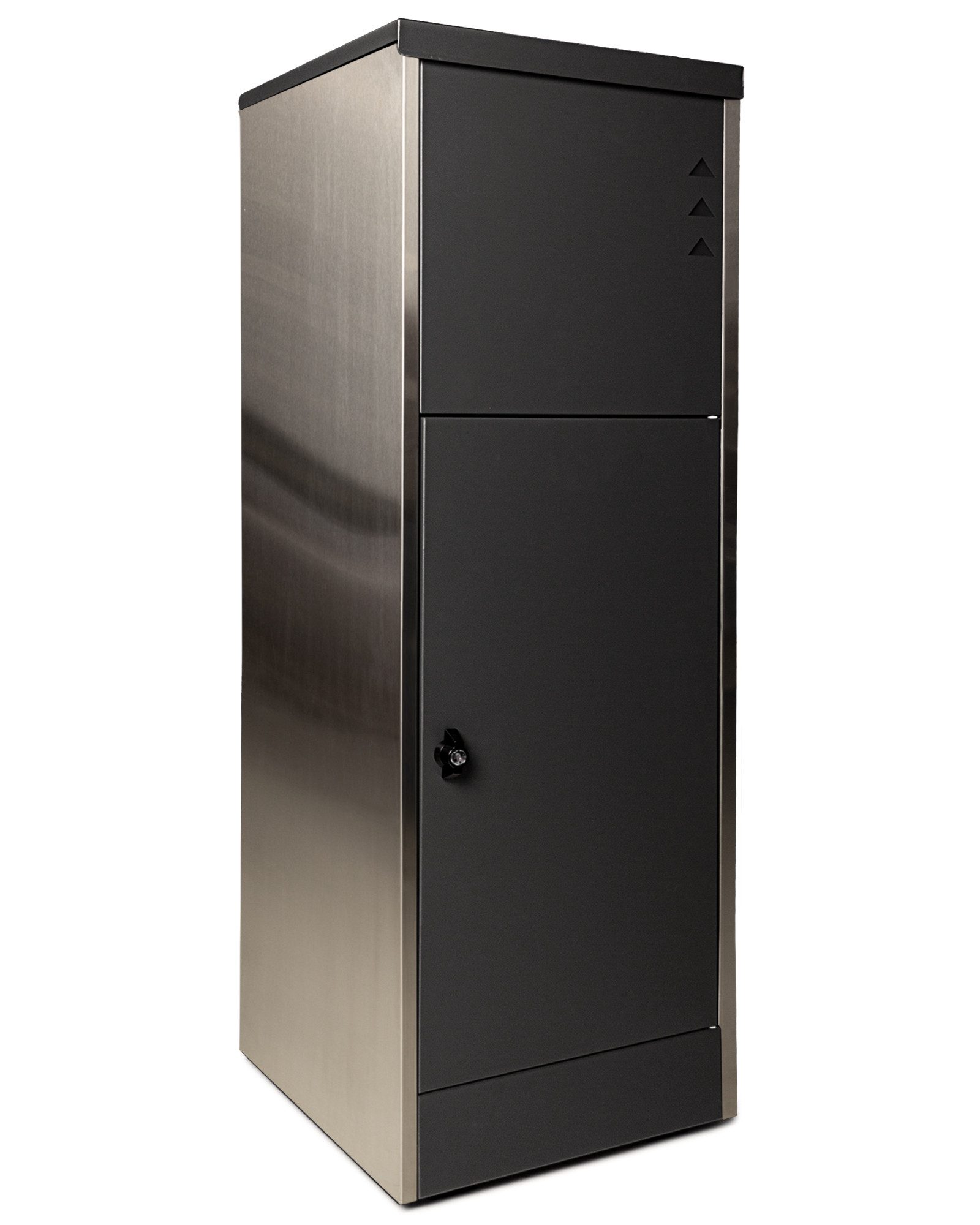 ONDIS24 Paketbox Postbox Briefkasten für Pakete und Briefe mit Paketsafe, Edelstahl, pulverbeschichtet, galvanisiert, mit Gasdruckfedern – Bild 3 von 5