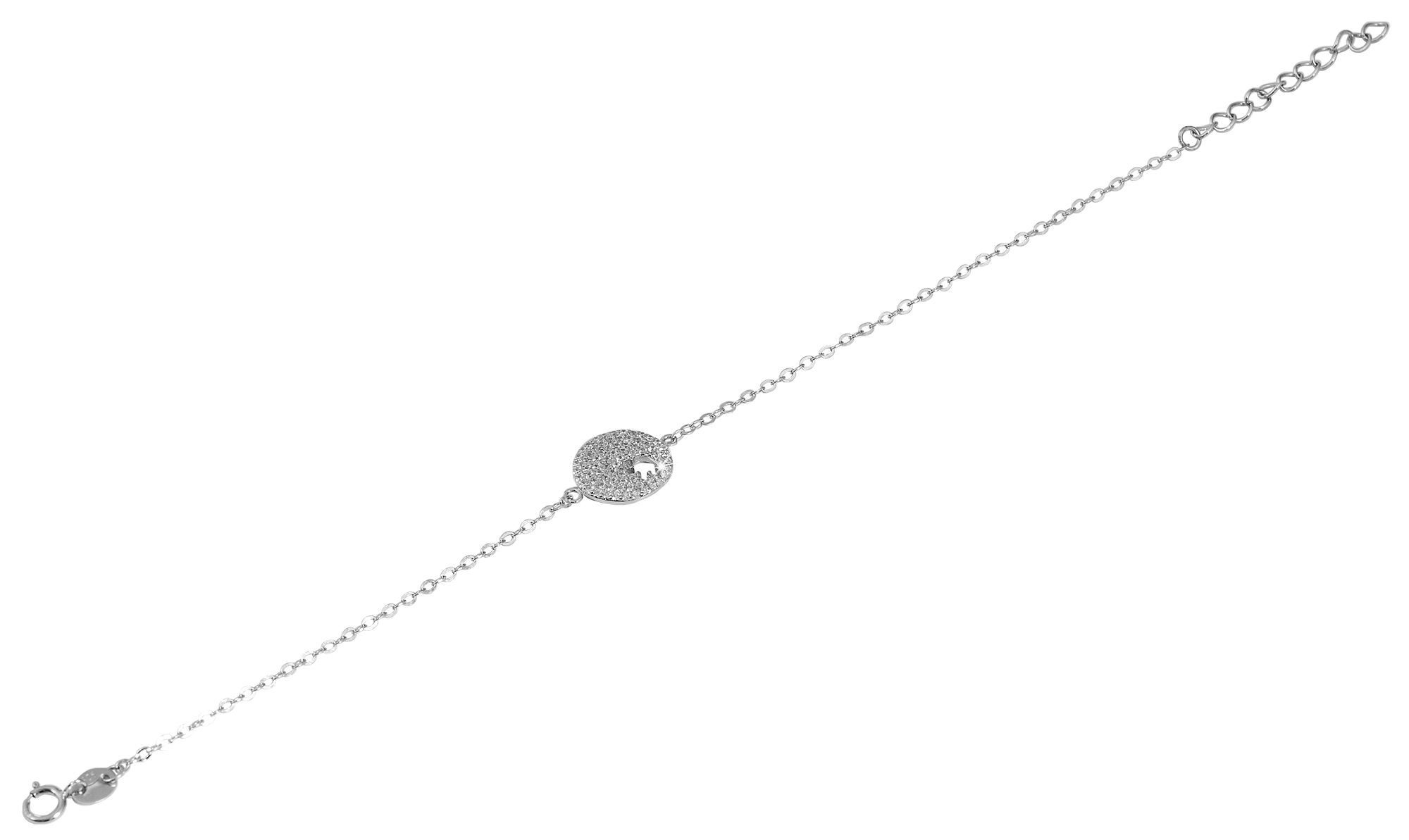 Kettenanhänger Anhänger aus 925 Silber mit Zirkonia