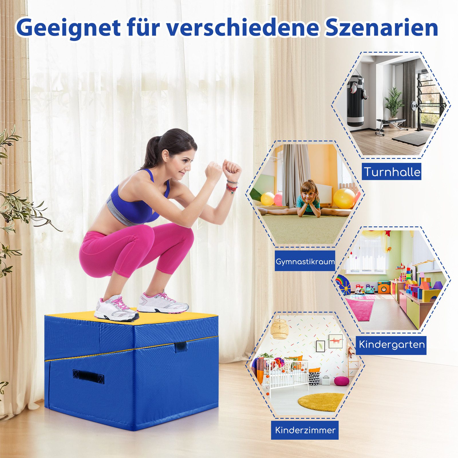 COSTWAY Gymnastikmatte
