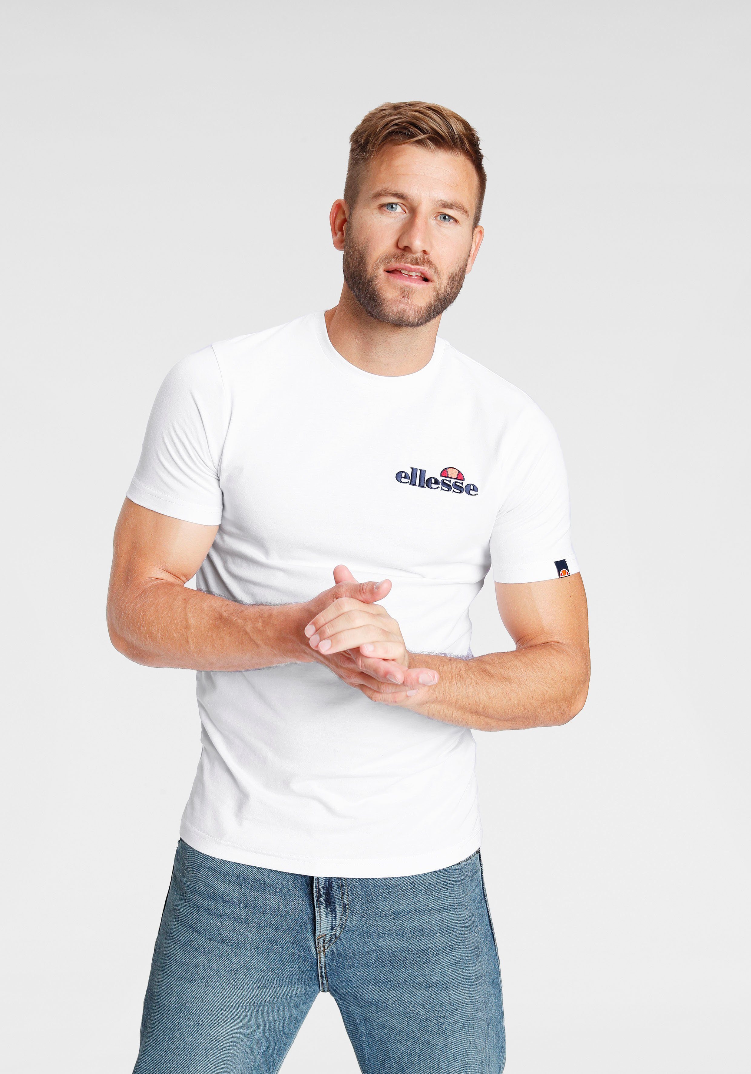 Ellesse T-Shirt Voodoo Tee sportlicher Stil, schmale Passform, Kurzarm-Design – Bild 2 von 5