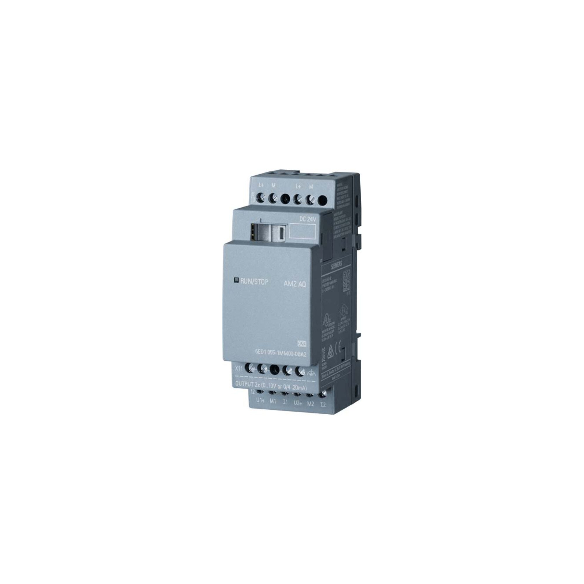 SIEMENS Zeitschaltuhr Siemens Indus.Sector LOGO!8 AM2 AQ Erw.modul 2 AA 6ED1055-1MM00-0BA2