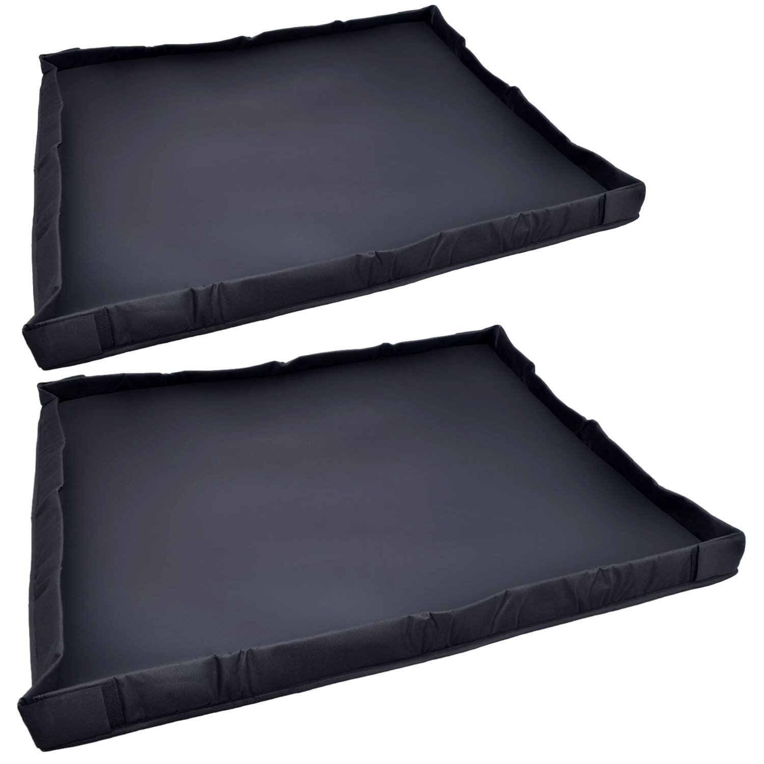 Diedrich Filmer GmbH Kofferraumwanne 2x Set Universal Kofferraum-Schutzdecke 88x76cm (2 St), für Universal PKW, Kofferraumwanne Kofferraummatte PKW Auto Schutz Schutzmatte Wanne Rand