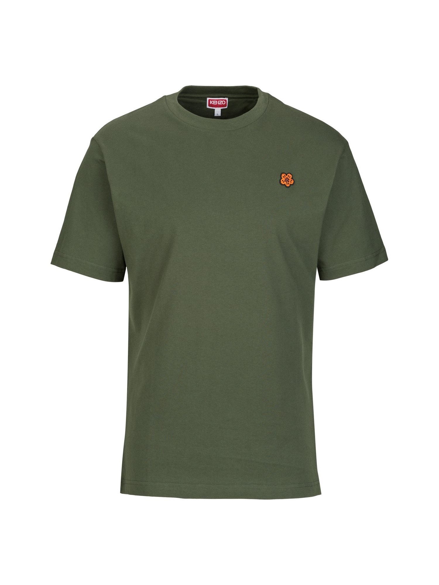 KENZO T-Shirt Tee Con Ricamo Boke Flower Di Cotone (1-tlg)